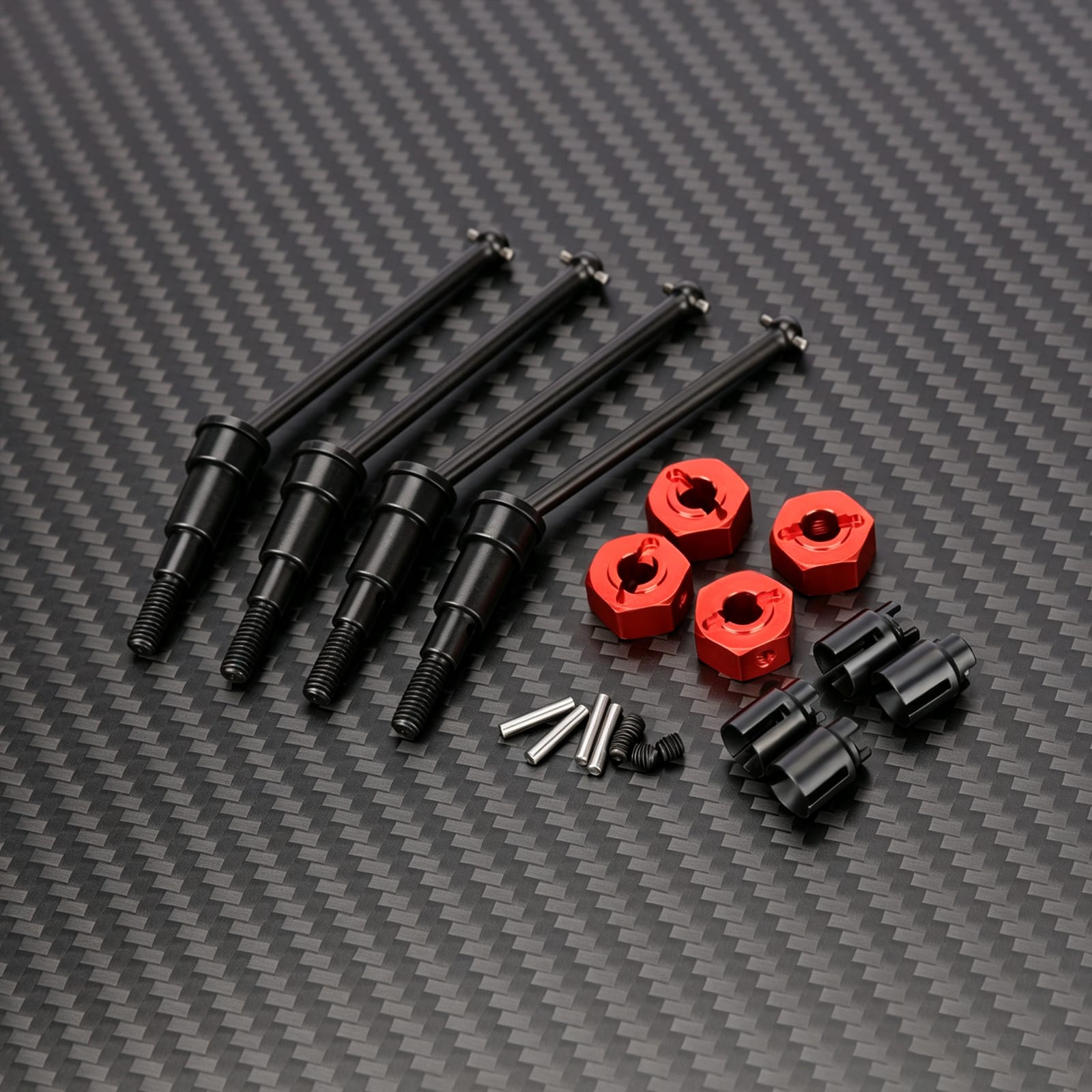RCAWD Arrma GROM Full Set RCAWD ARRMA TYPHON GRANITE QUAKE GROM 83MM CVD Driveshaft Set