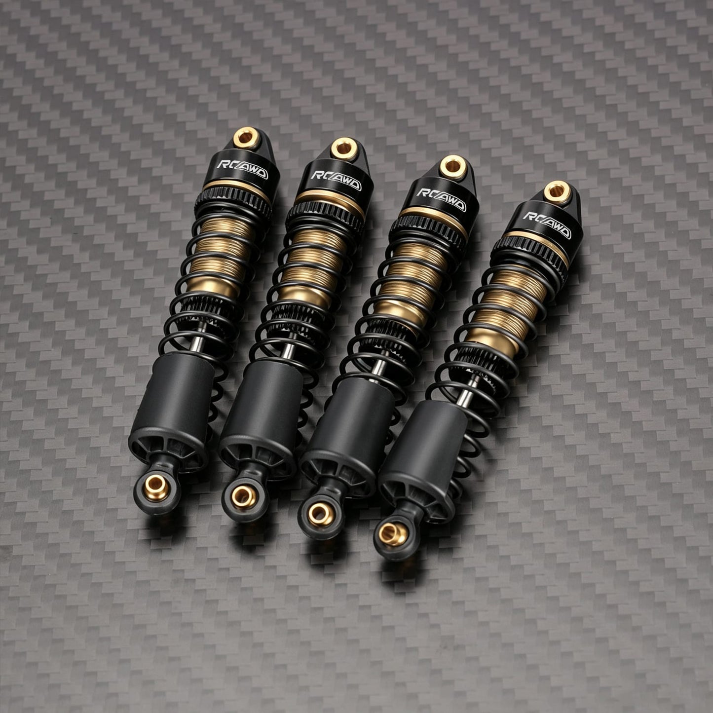 RCAWD Arrma GROM Gold RCAWD ARRMA GORGON QUAKE GROM 71MM Front Rear Shocks Absorber