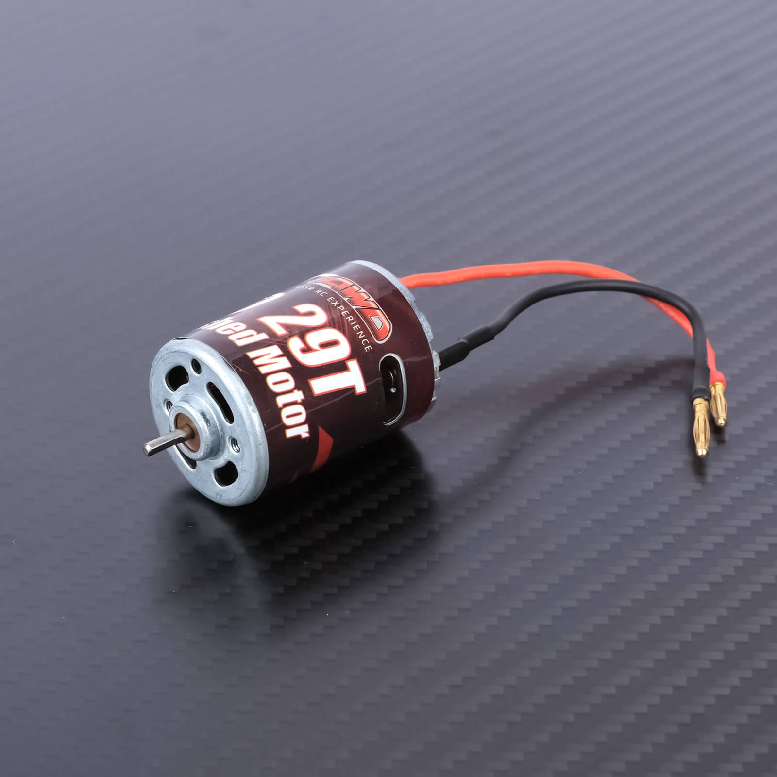 RCAWD Arrma GROM Only Motor RCAWD ARRMA GROM 28T 390 Brushed Motor with Pinion Gear Motor Mount