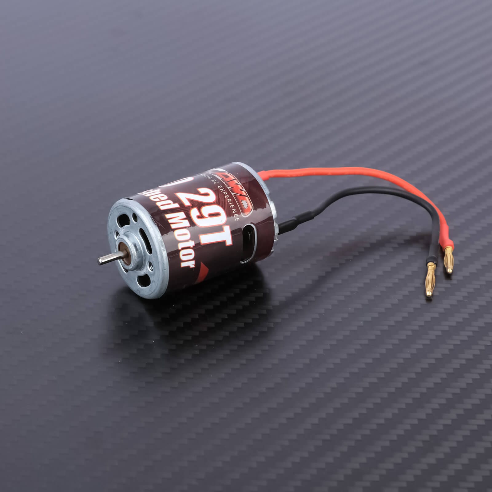 RCAWD Arrma GROM Only Motor RCAWD ARRMA GROM 29T 380 Brushed Motor with Pinion Gear Motor Mount