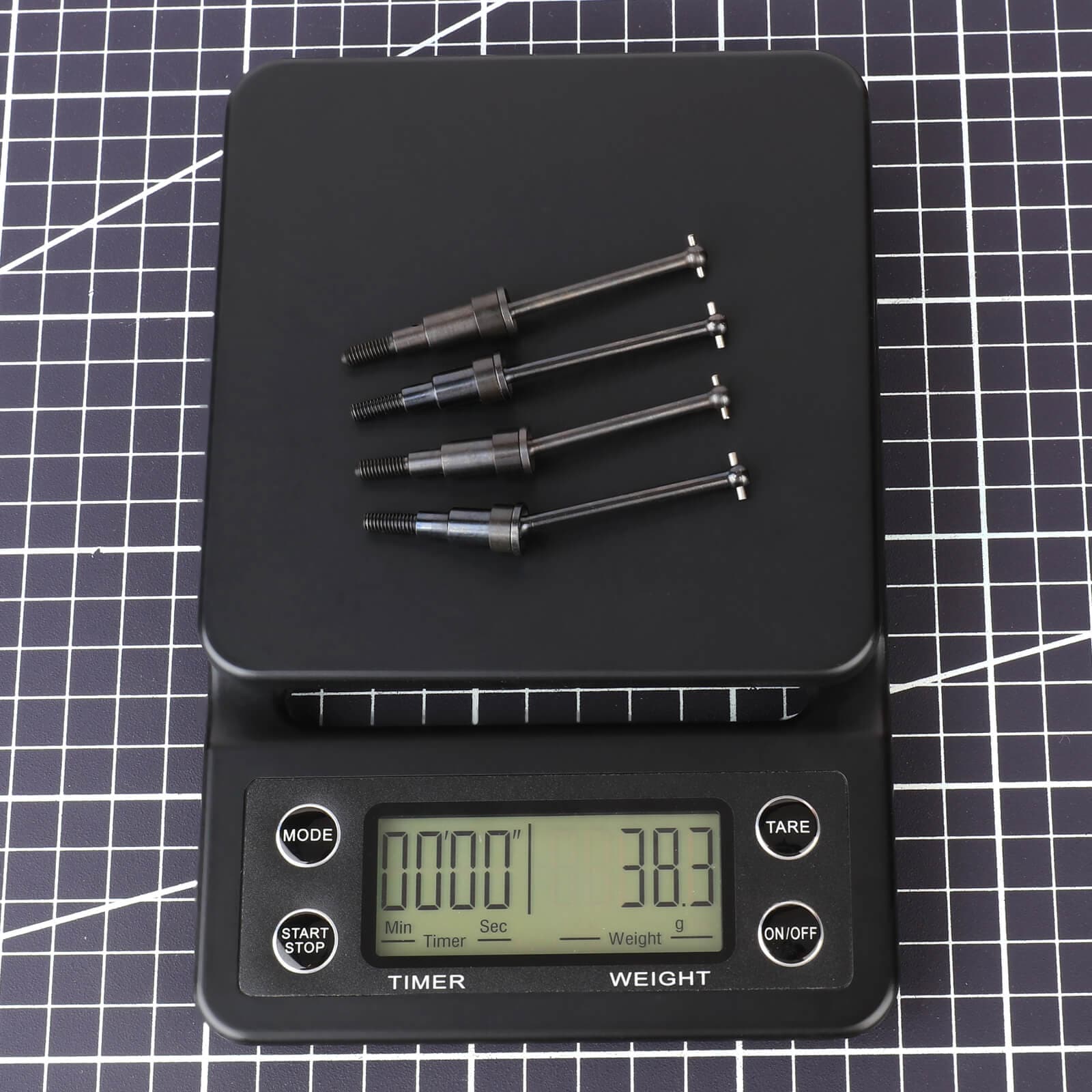 RCAWD Arrma GROM RCAWD 74MM 40CrMo Front Rear CVD Drive Shafts Set for Arrma Mojave Upgrade Parts