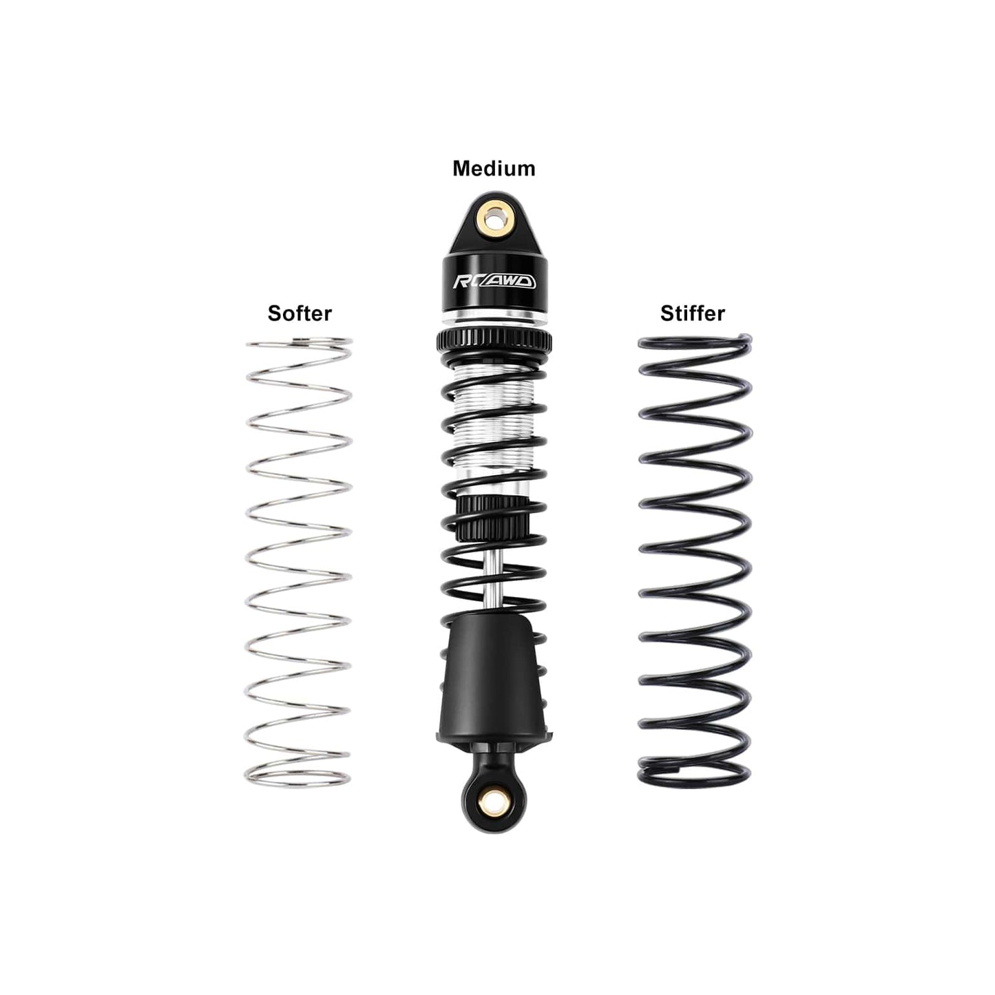 RCAWD Arrma GROM RCAWD ARRMA GORGON QUAKE GROM 71MM Front Rear Shocks Absorber