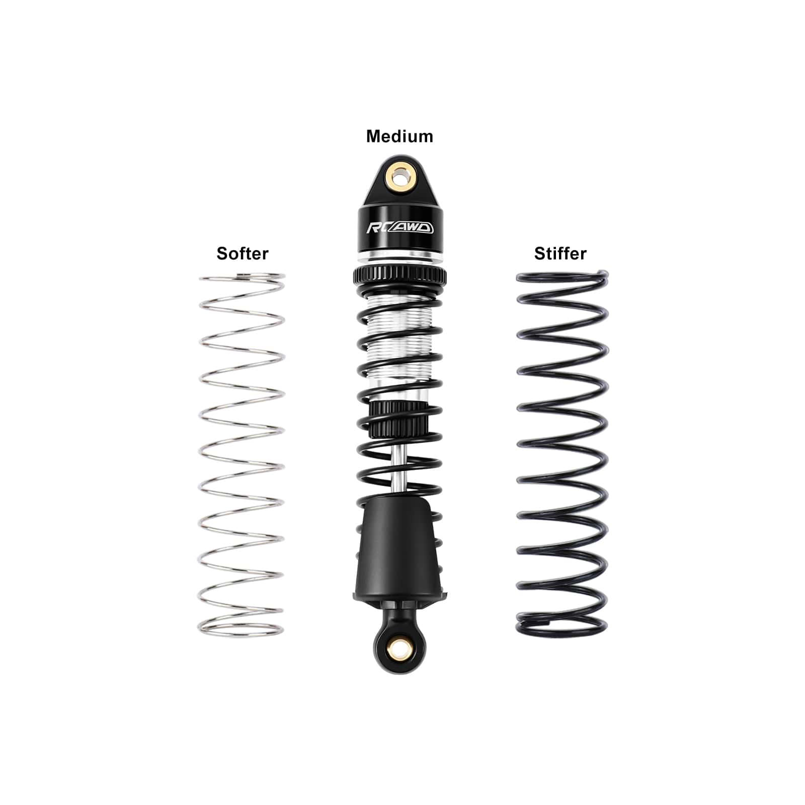RCAWD Arrma GROM RCAWD ARRMA GORGON QUAKE GROM 71MM Front Rear Shocks Absorber