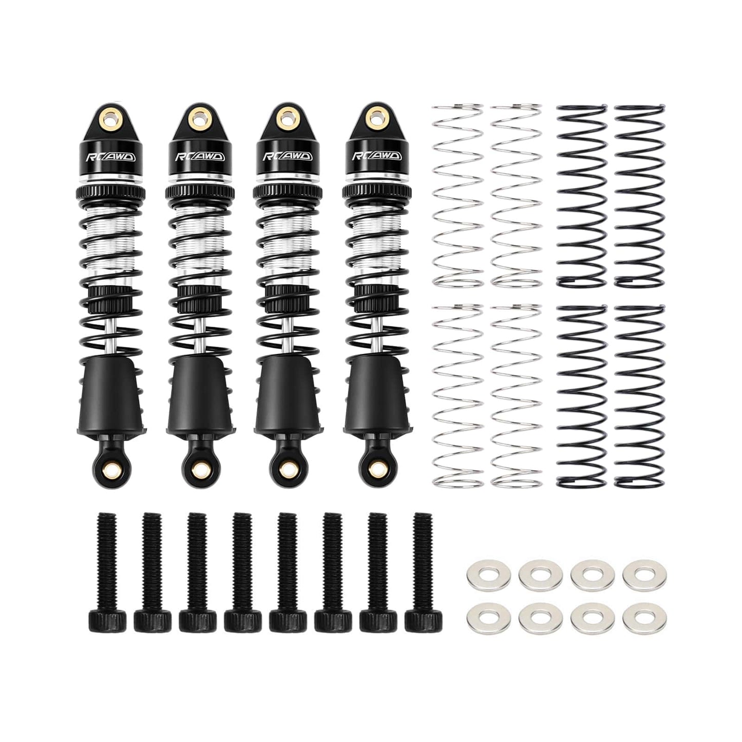 RCAWD Arrma GROM RCAWD ARRMA GORGON QUAKE GROM 71MM Front Rear Shocks Absorber