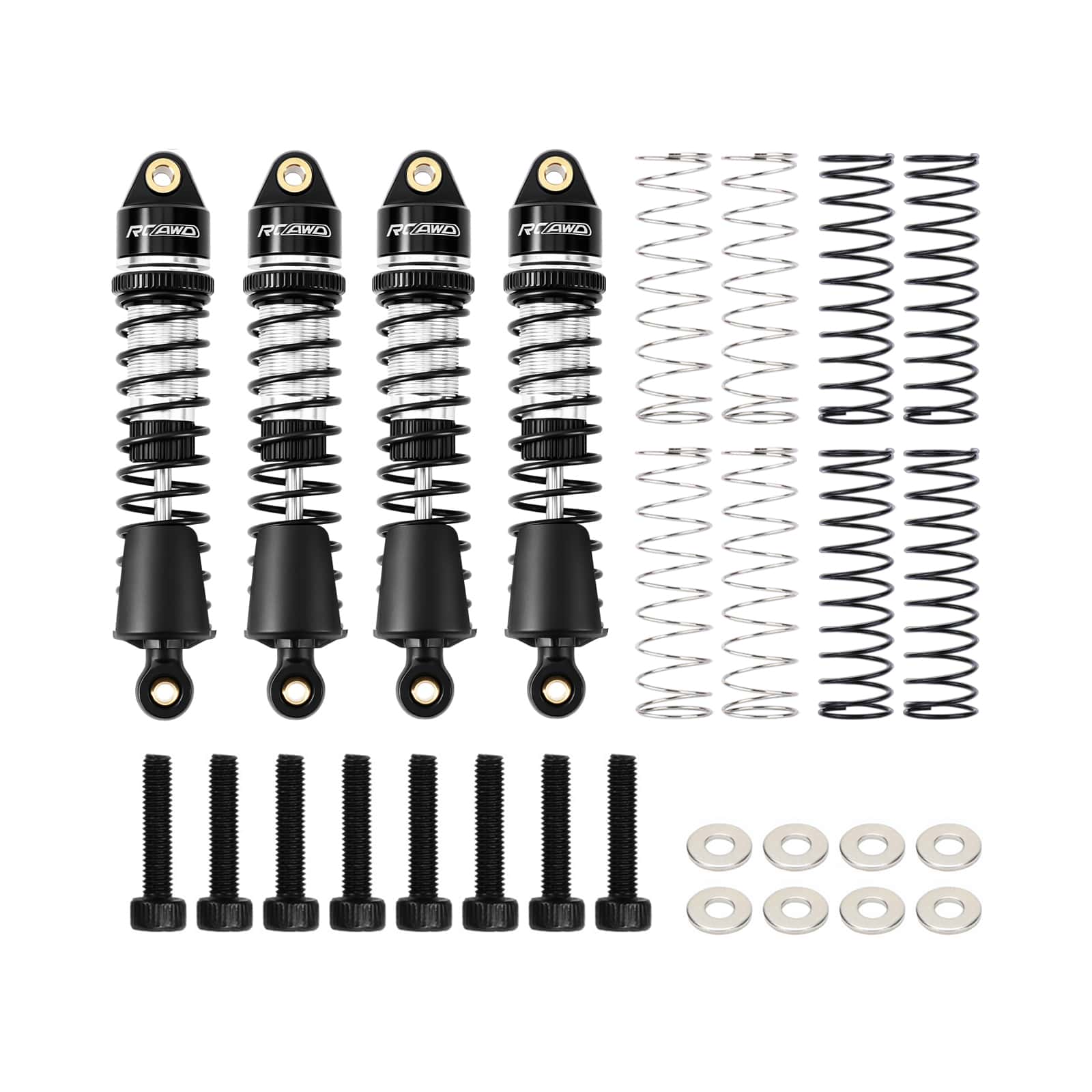 RCAWD Arrma GROM RCAWD ARRMA GORGON QUAKE GROM 71MM Front Rear Shocks Absorber