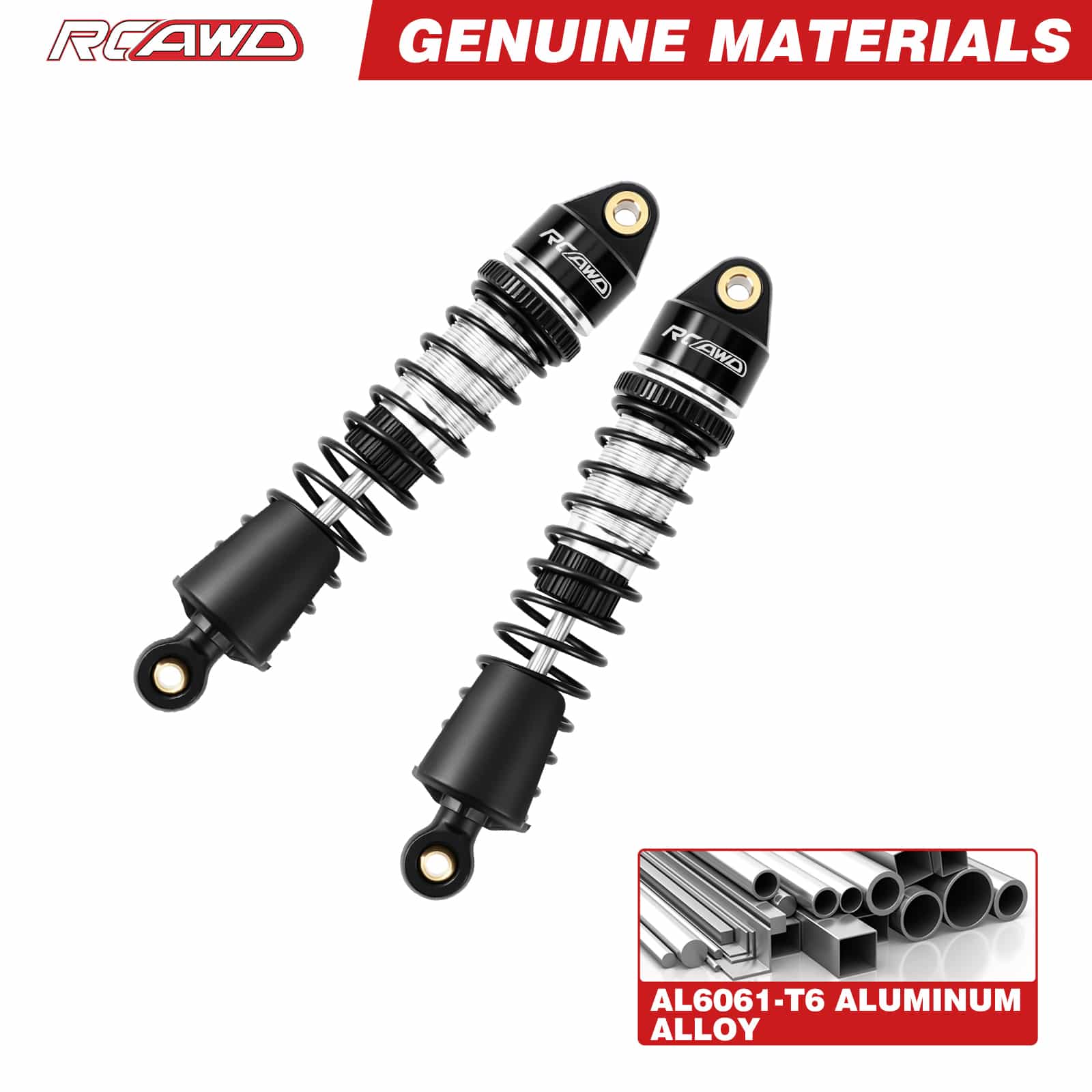 RCAWD Arrma GROM RCAWD ARRMA GORGON QUAKE GROM 71MM Front Rear Shocks Absorber