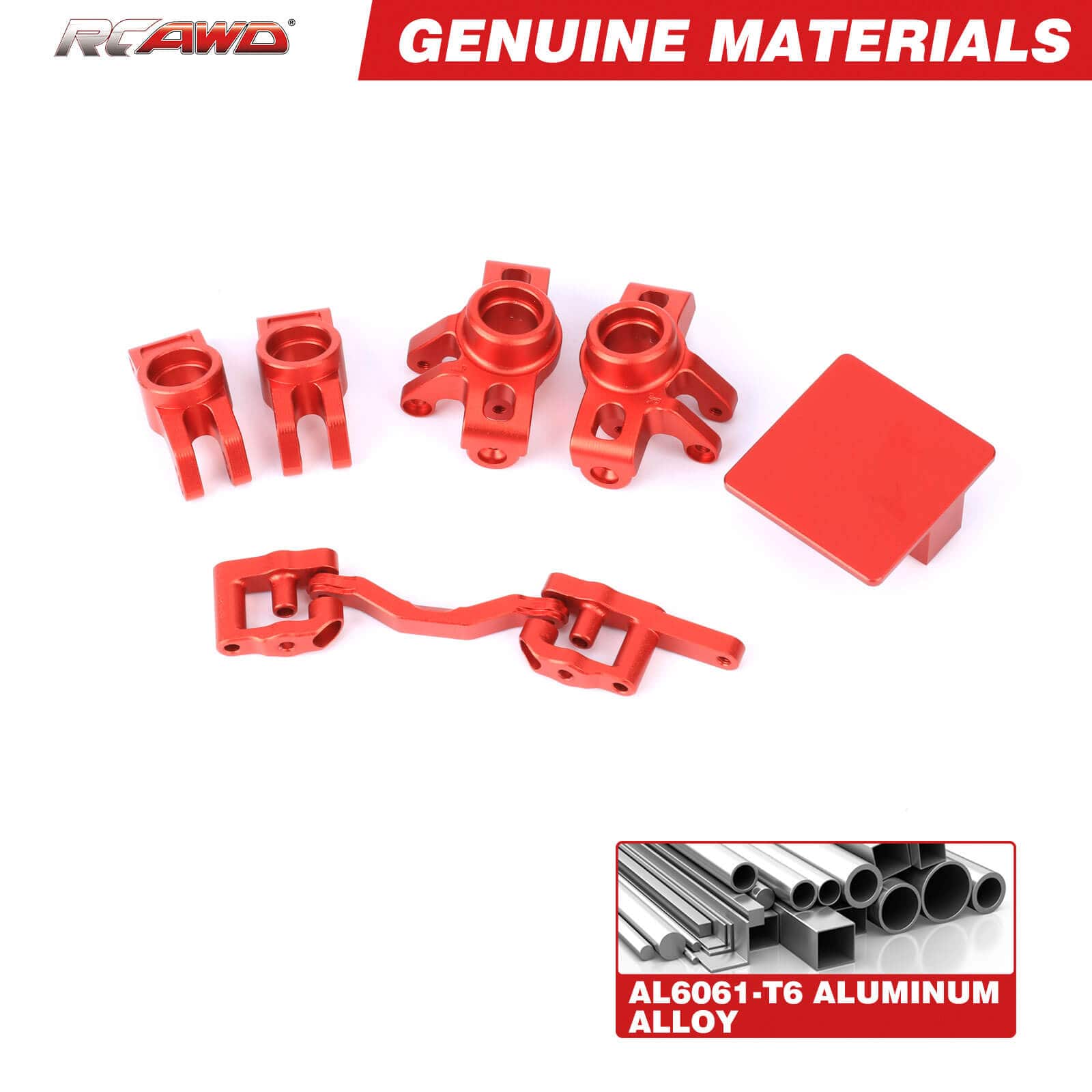 RCAWD Arrma GROM RCAWD ARRMA GROM 26 Pieces Suspension Arms Set with Steering Parts