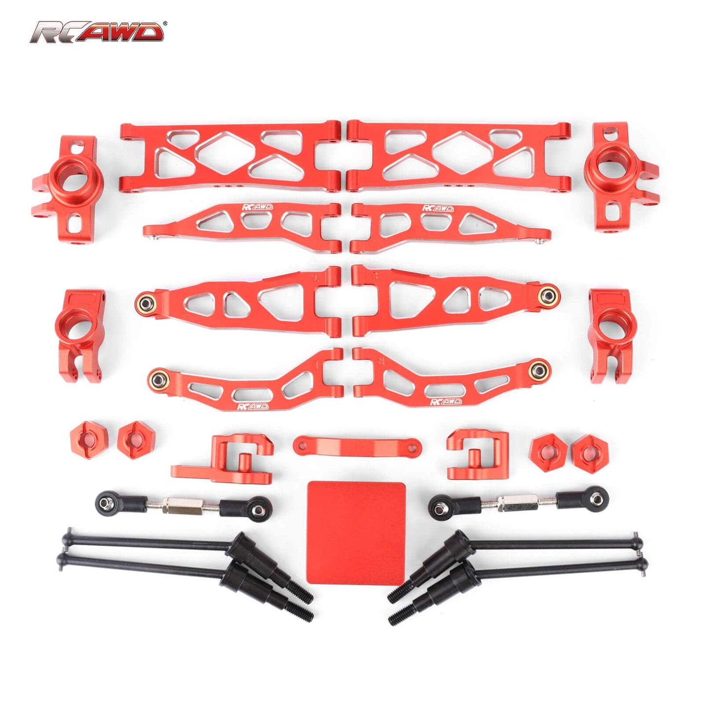 RCAWD Arrma GROM RCAWD ARRMA GROM 26 Pieces Suspension Arms Set with Steering Parts