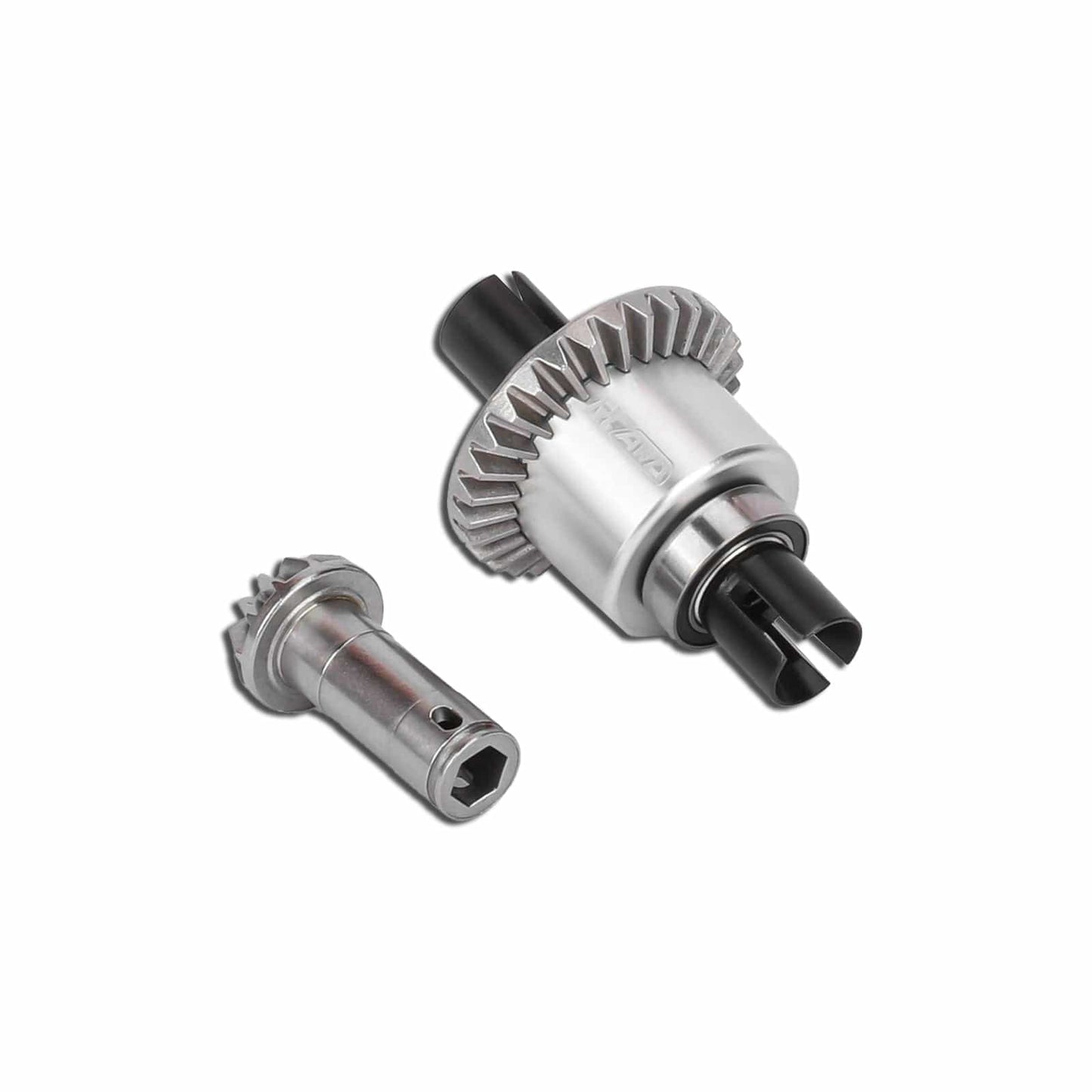 RCAWD Arrma GROM RCAWD ARRMA Grom 30T Front Rear Oil Filled Differential Assembly With 12T Input Gear Silver