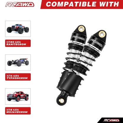 RCAWD Arrma GROM RCAWD ARRMA GROM 58MM Front Rear Shocks Absorber