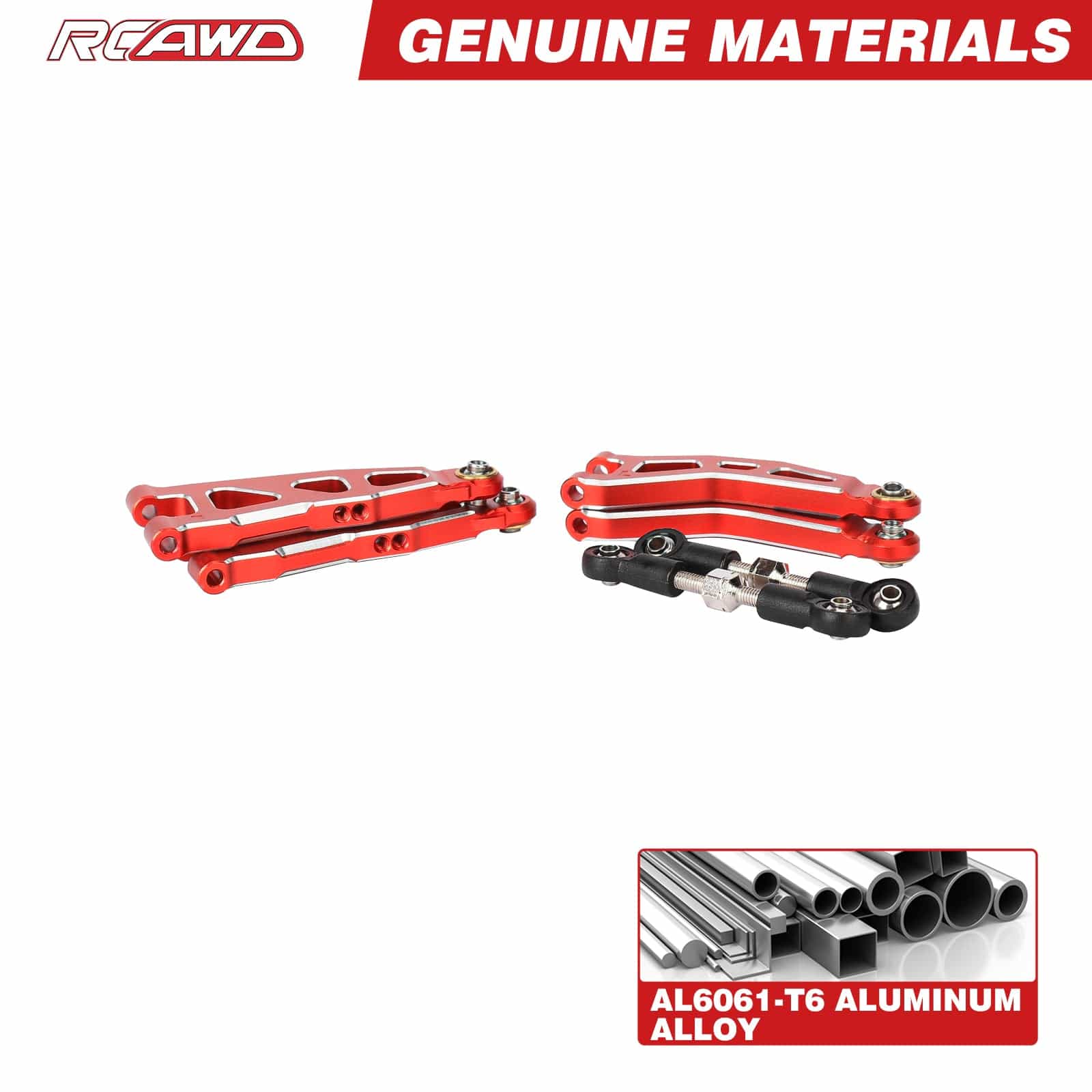 RCAWD Arrma GROM RCAWD ARRMA GROM Front Suspension Arms Set