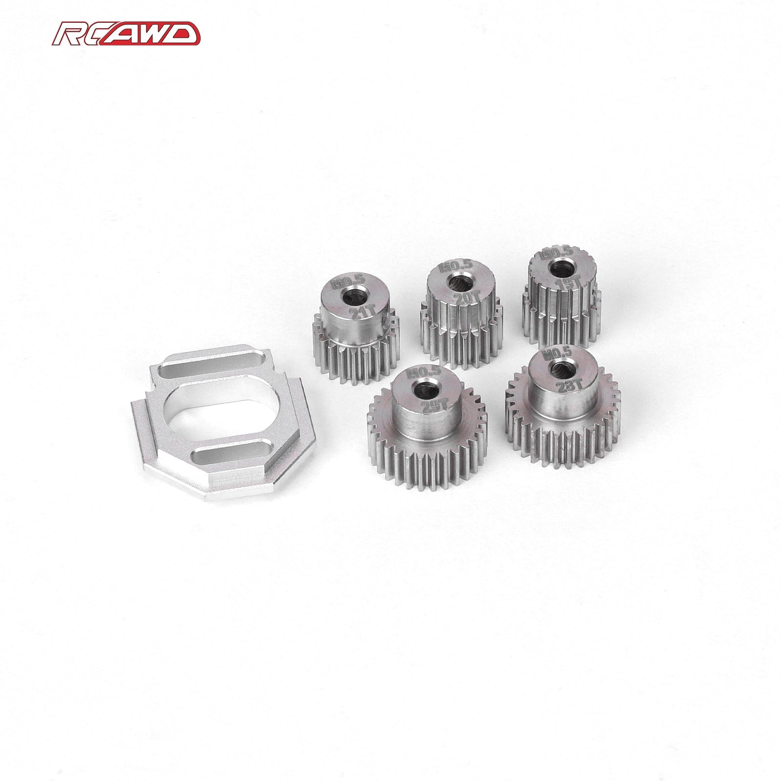 RCAWD Arrma GROM RCAWD ARRMA GROM Motor Mount Set with M0.5 3.2 Bore 16T 17T 18T 19T 20T Pinion Gears