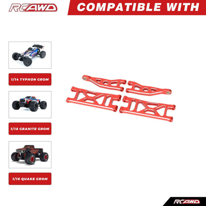RCAWD Arrma GROM RCAWD ARRMA GROM Rear Suspension Arms Set