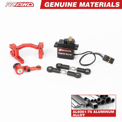 RCAWD Arrma GROM RCAWD ARRMA MOJAVE Grom Servo Saver Set with 20T Buffer Servo Arm