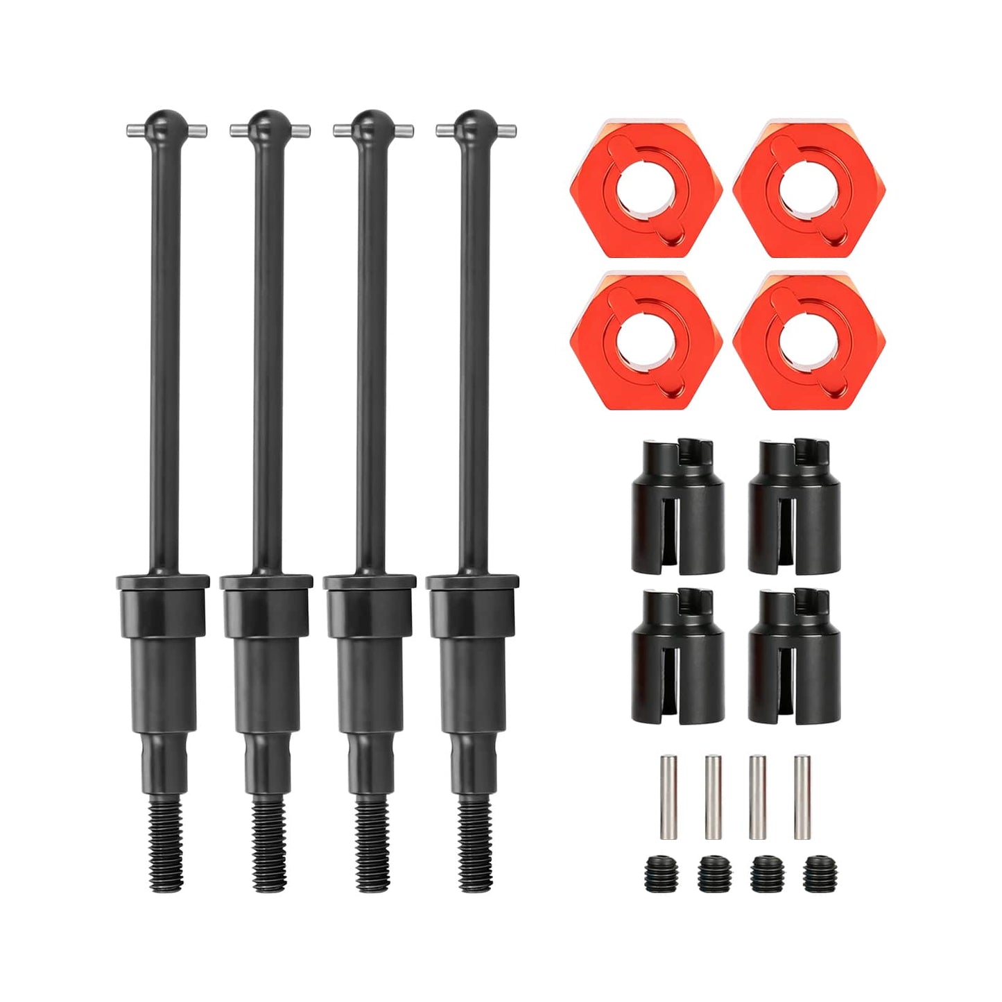 RCAWD Arrma GROM RCAWD ARRMA TYPHON GRANITE QUAKE GROM 83MM CVD Driveshaft Set