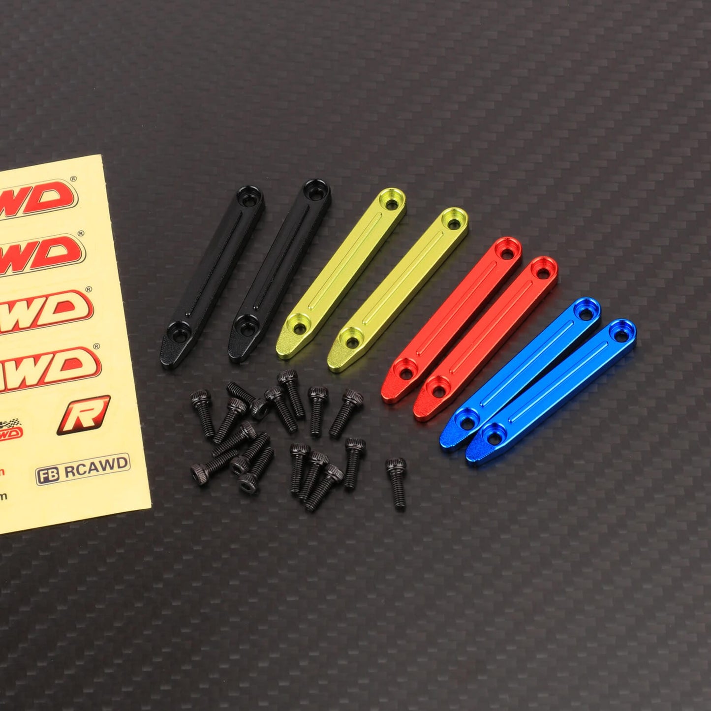 RCAWD Arrma GROM Red Black Green Blue Set RCAWD Roof Rails Set For Arrma Grom Mojave Upgrade Parts