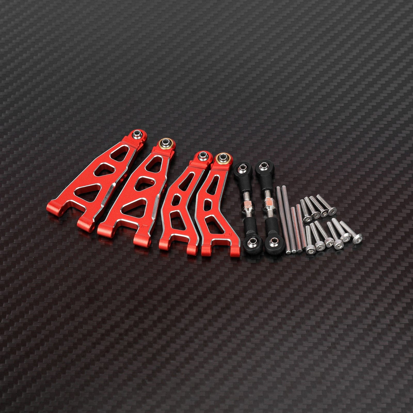 RCAWD Arrma GROM Red RCAWD ARRMA GROM Front Suspension Arms Set