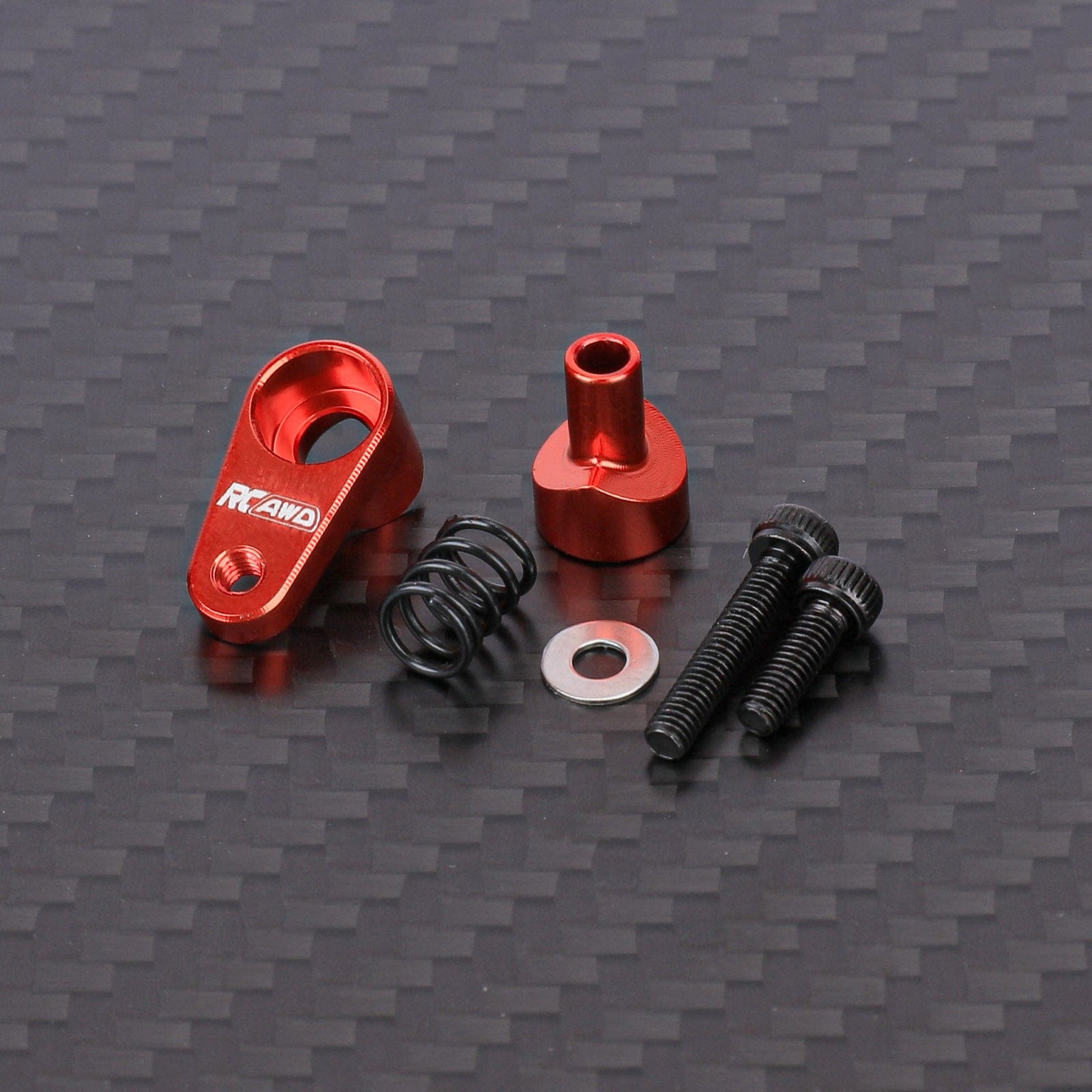 RCAWD Arrma GROM Red RCAWD ARRMA MOJAVE Grom Adjustable 20T Buffer Servo Arm