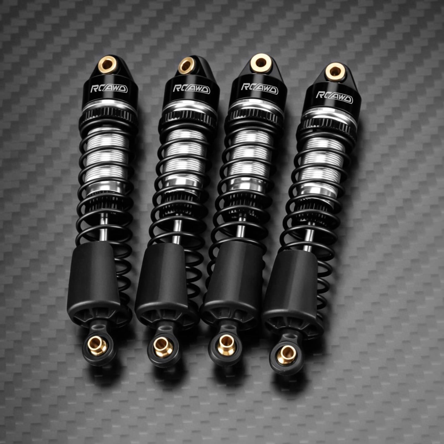 RCAWD Arrma GROM Silver RCAWD ARRMA GORGON QUAKE GROM 71MM Front Rear Shocks Absorber