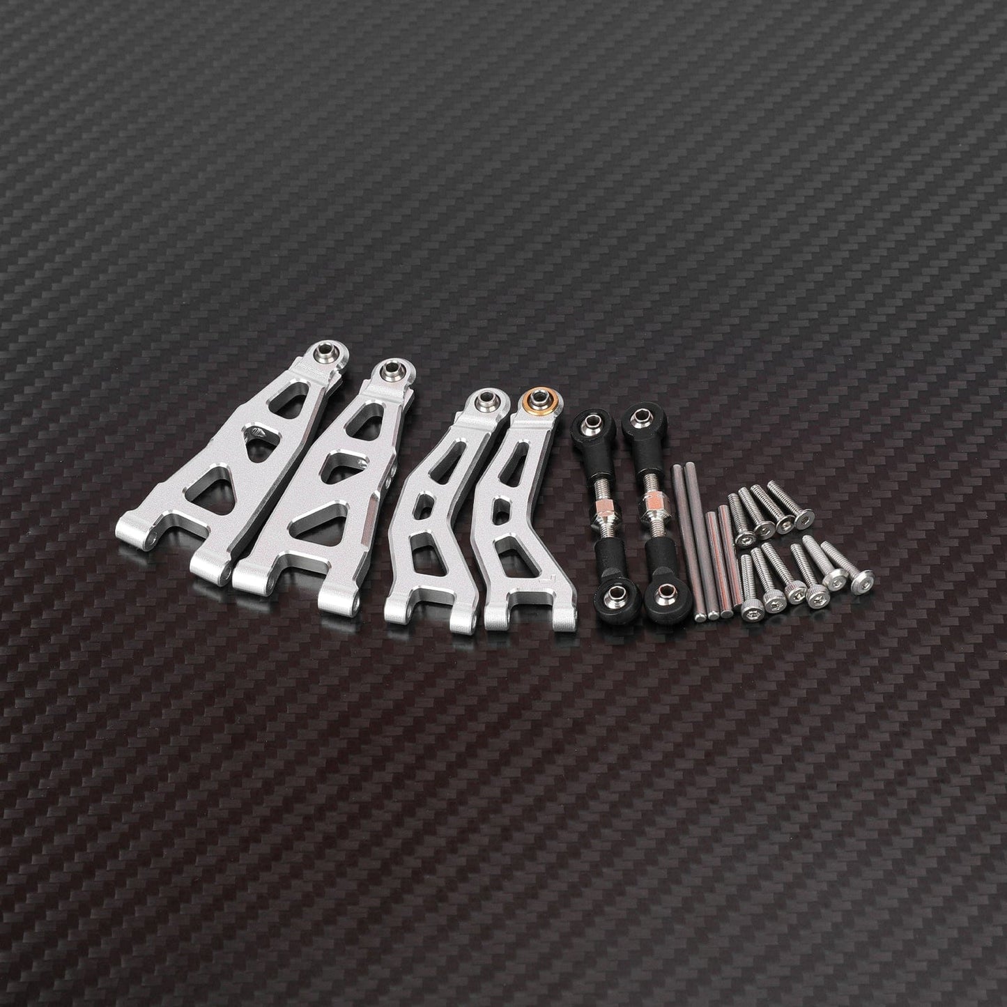 RCAWD Arrma GROM Silver RCAWD ARRMA GROM Front Suspension Arms Set