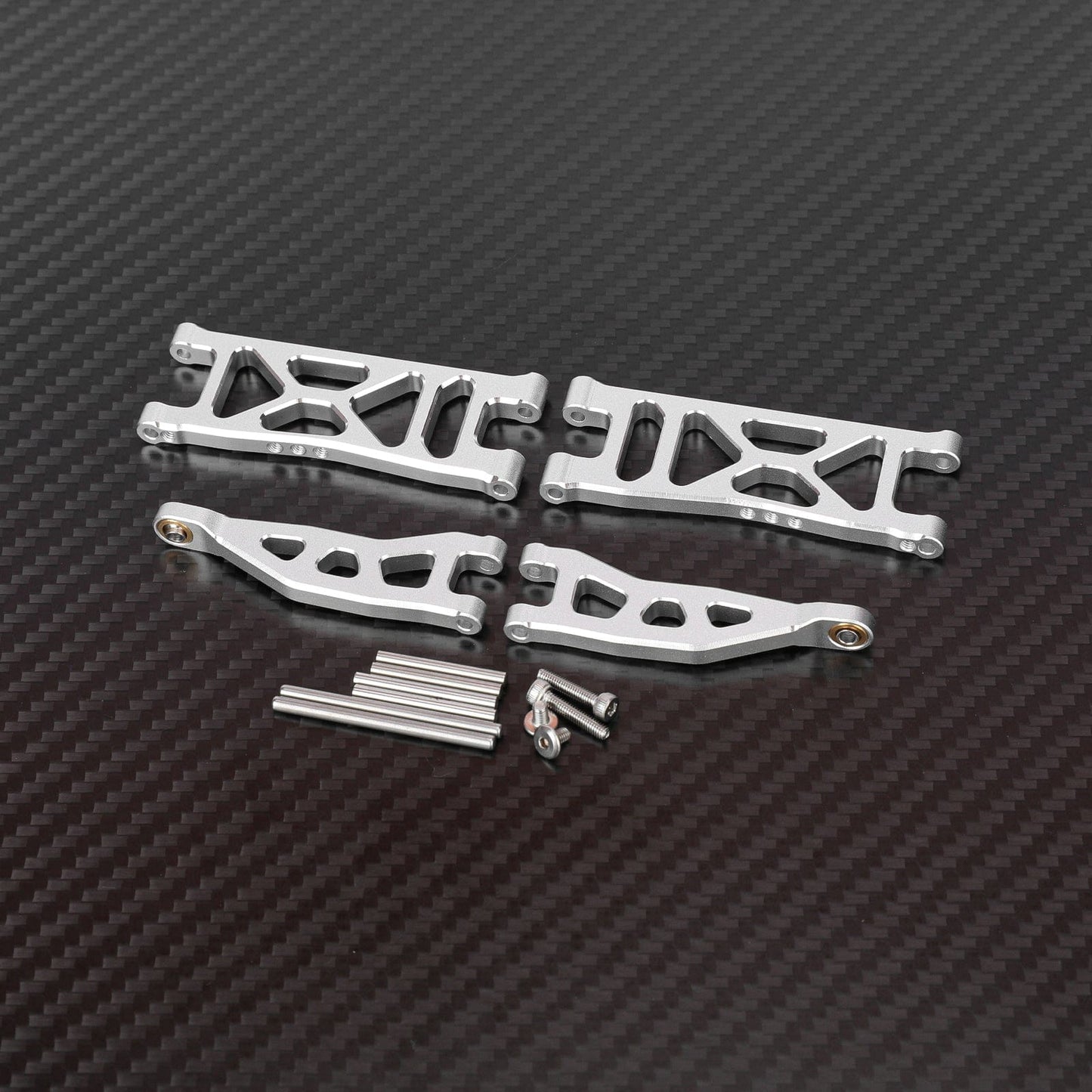 RCAWD Arrma GROM Silver RCAWD ARRMA GROM Rear Suspension Arms Set
