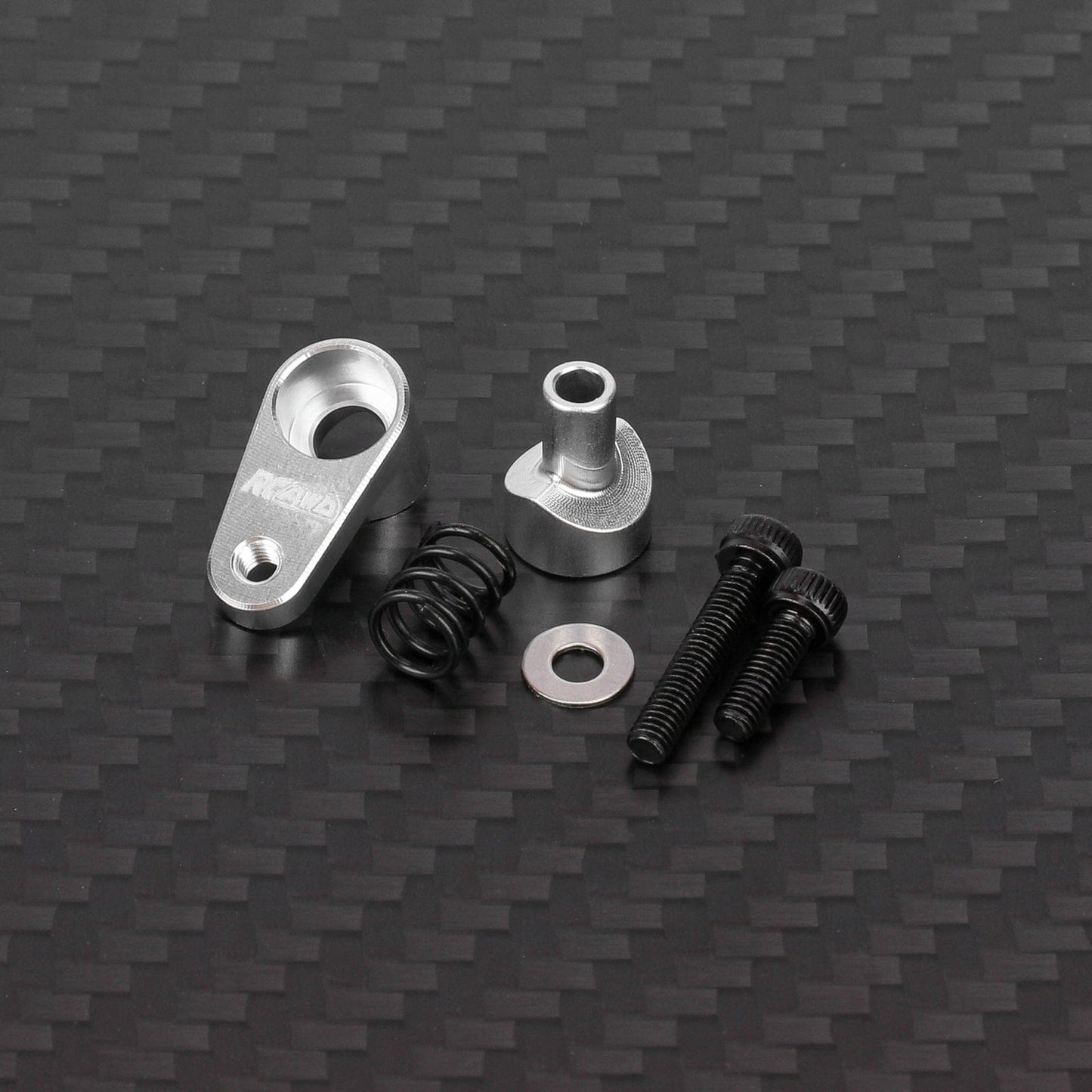 RCAWD Arrma GROM Silver RCAWD ARRMA MOJAVE Grom Adjustable 20T Buffer Servo Arm