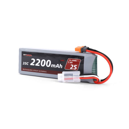 RCAWD Arrma GROM Upgrade Parts 7.4V 2200MAH 16.28Wh 35C 2S RCAWD Arrma Grom 2S 7.4V 2200mAh Battery Set With IC2 Plug