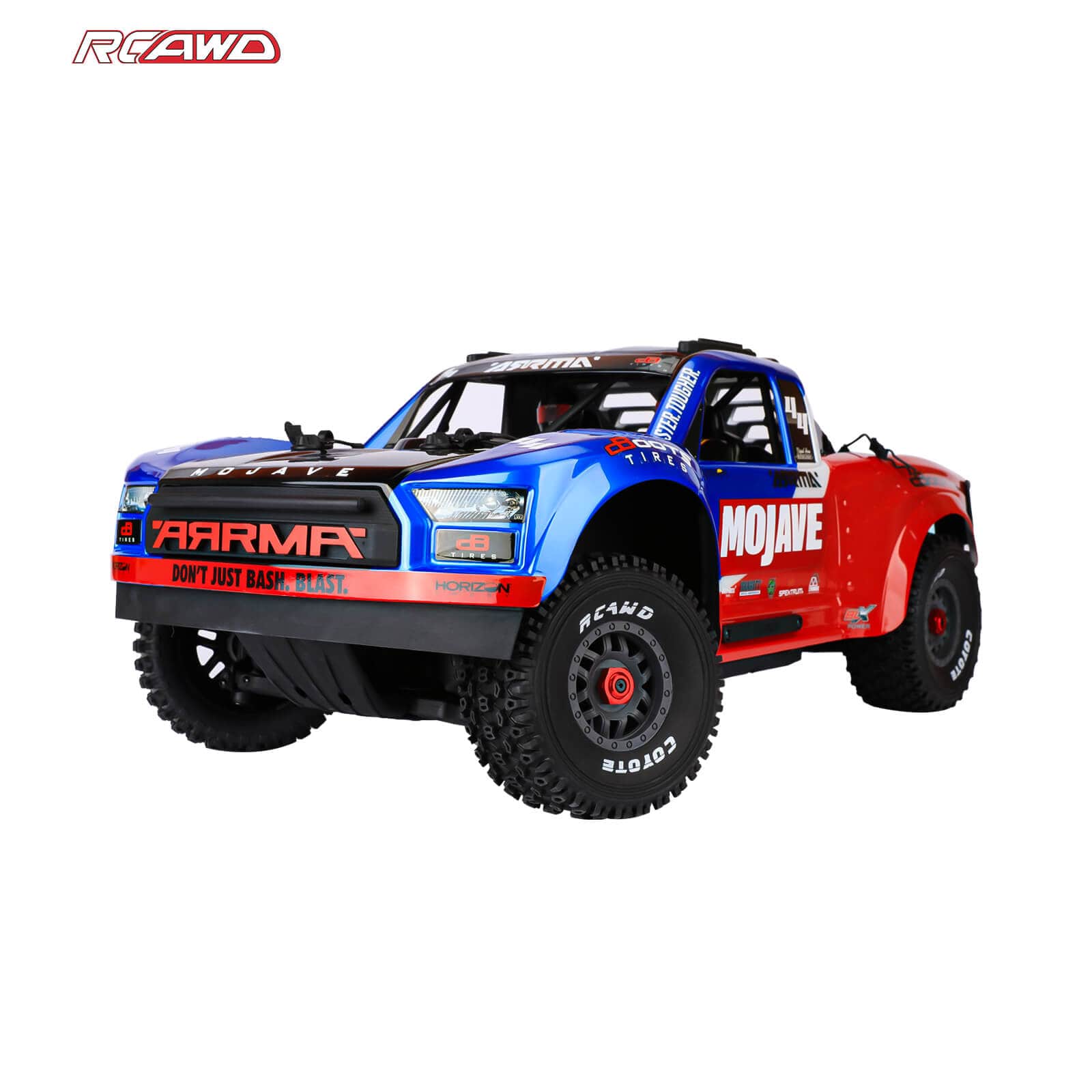 RCAWD ARRMA MOJAVE 4S RCAWD ARRMA MOJAVE 4S All Terrain Adaptation Pre Glued Wheel Tires