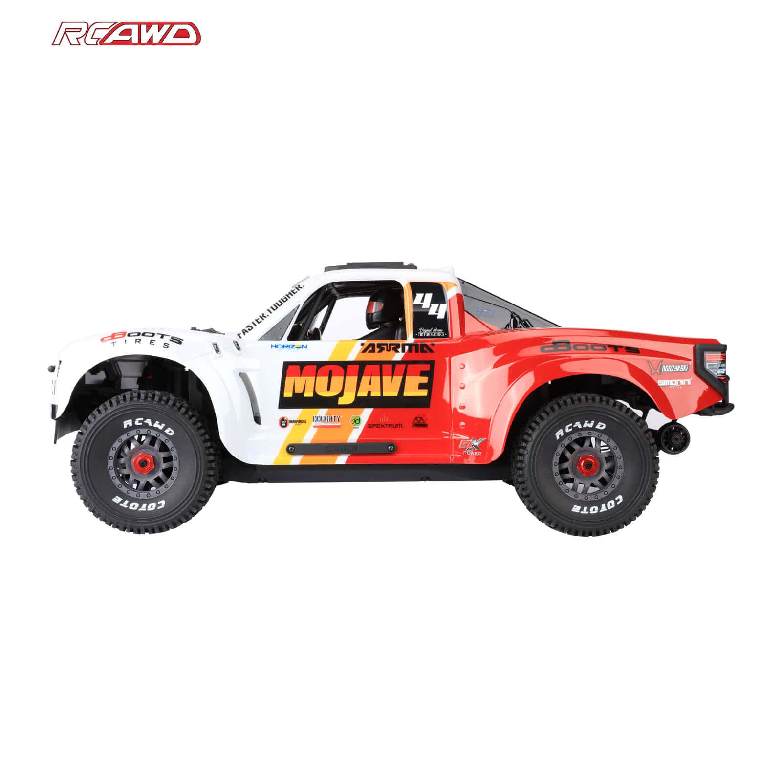 RCAWD ARRMA MOJAVE 4S RCAWD ARRMA MOJAVE 4S All Terrain Adaptation Pre Glued Wheel Tires