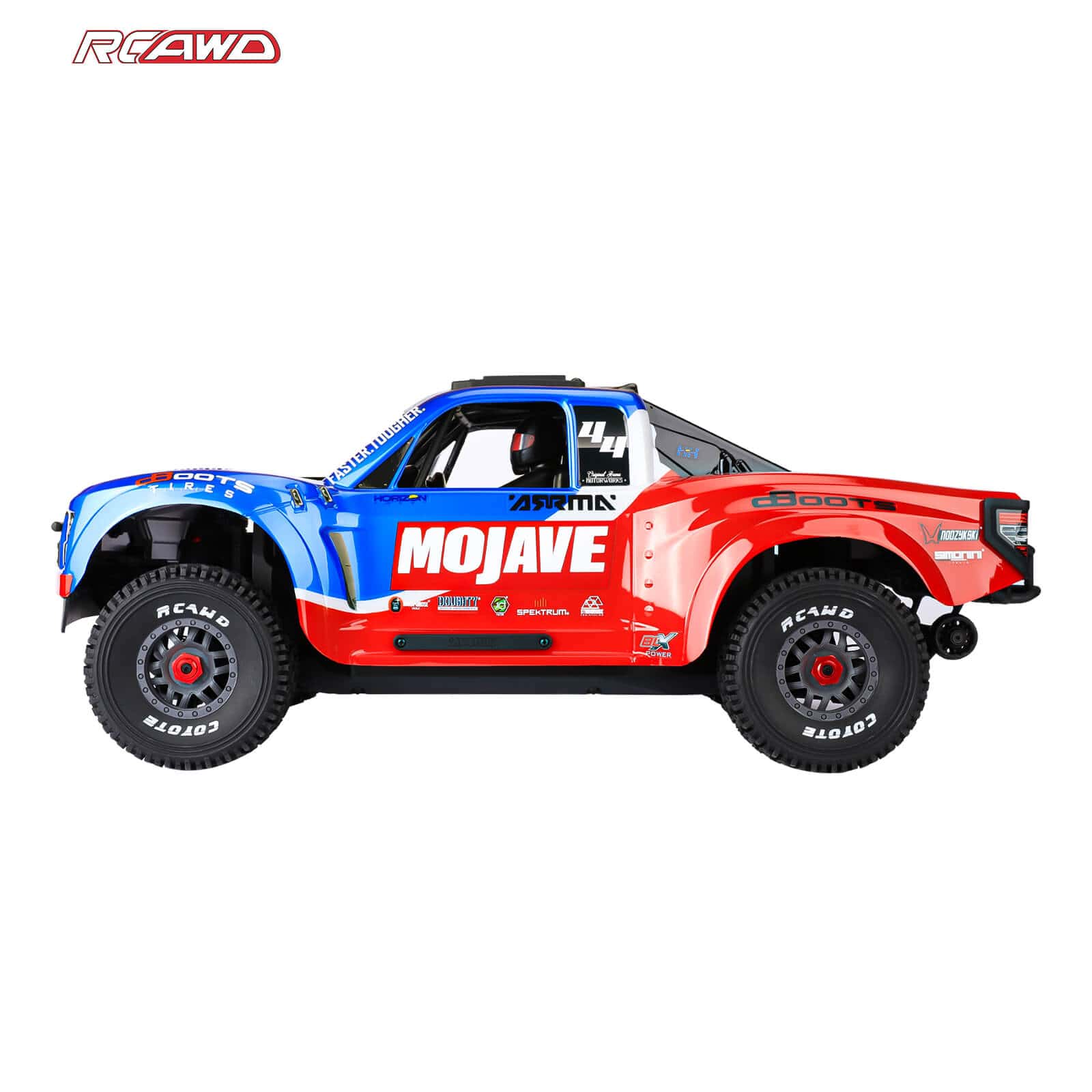 RCAWD ARRMA MOJAVE 4S RCAWD ARRMA MOJAVE 4S All Terrain Adaptation Pre Glued Wheel Tires