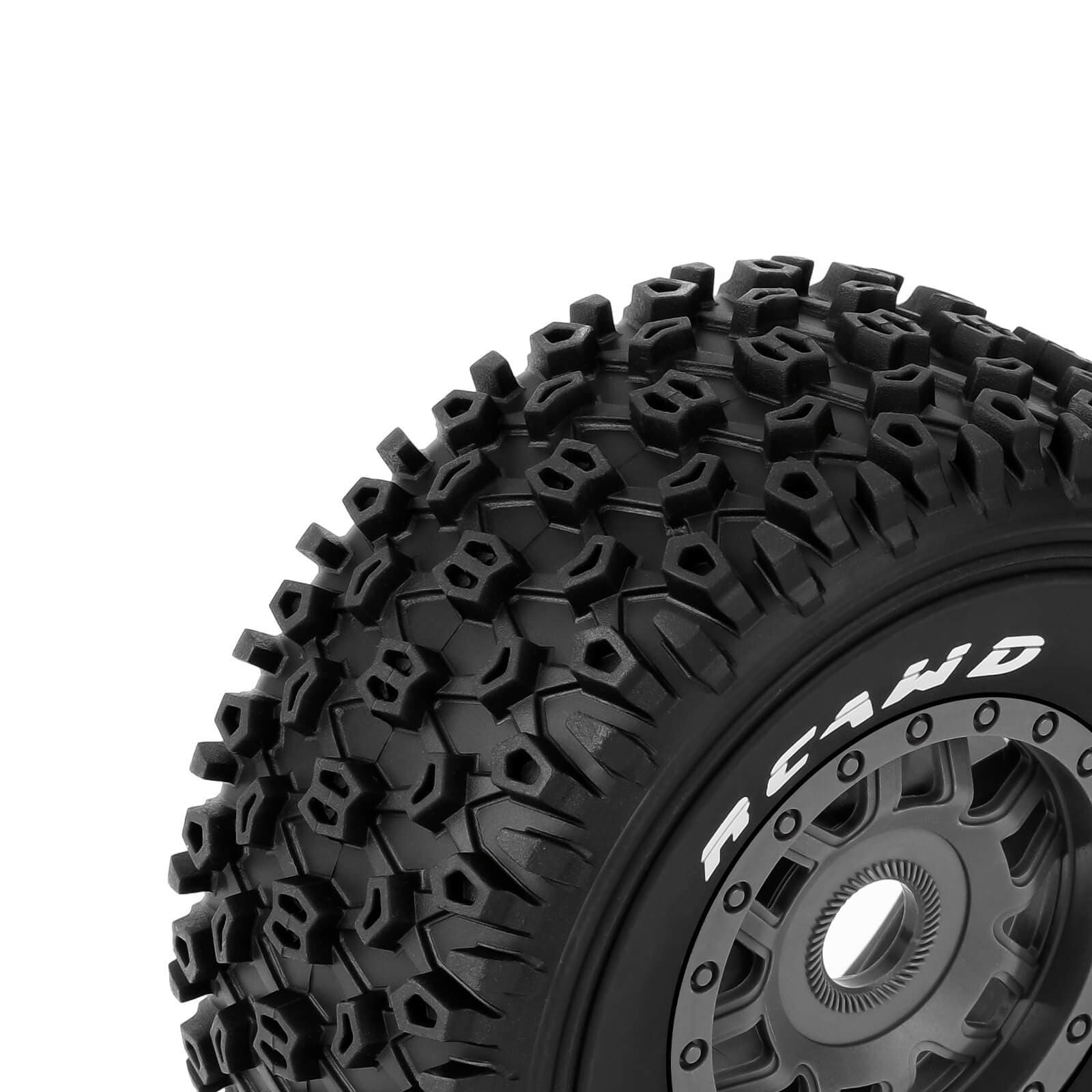 RCAWD ARRMA MOJAVE 4S RCAWD ARRMA MOJAVE 4S All Terrain Adaptation Pre Glued Wheel Tires