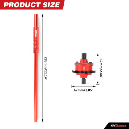 RCAWD ARRMA MOJAVE 4S RCAWD ARRMA MOJAVE 4S Center Differential Assembly Set With 205MM Center DriveShaft