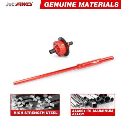 RCAWD ARRMA MOJAVE 4S RCAWD ARRMA MOJAVE 4S Center Differential Assembly Set With 205MM Center DriveShaft
