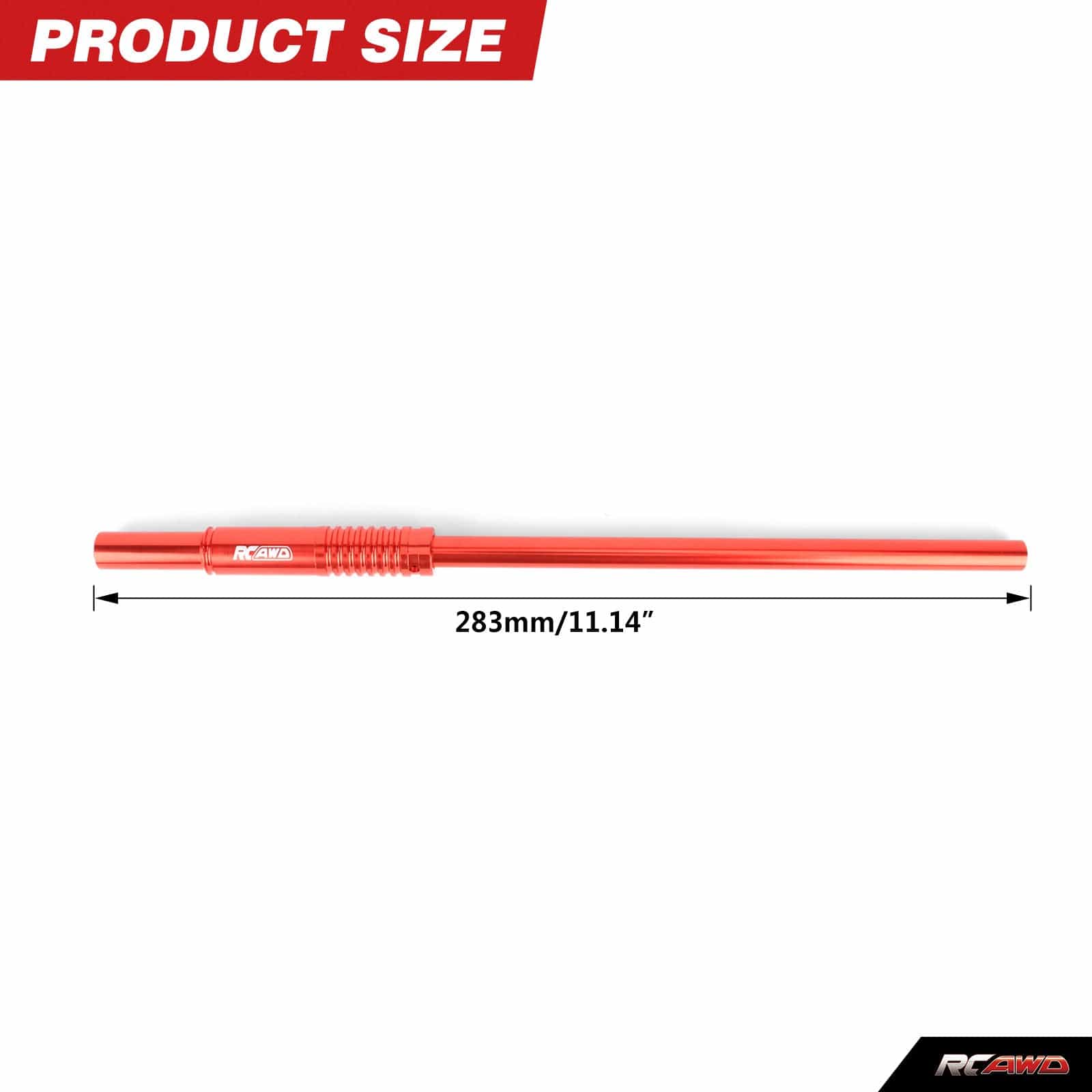RCAWD ARRMA MOJAVE 4S RCAWD ARRMA MOJAVE 4S Center Drive Shaft with Rubber Sealed Bearings