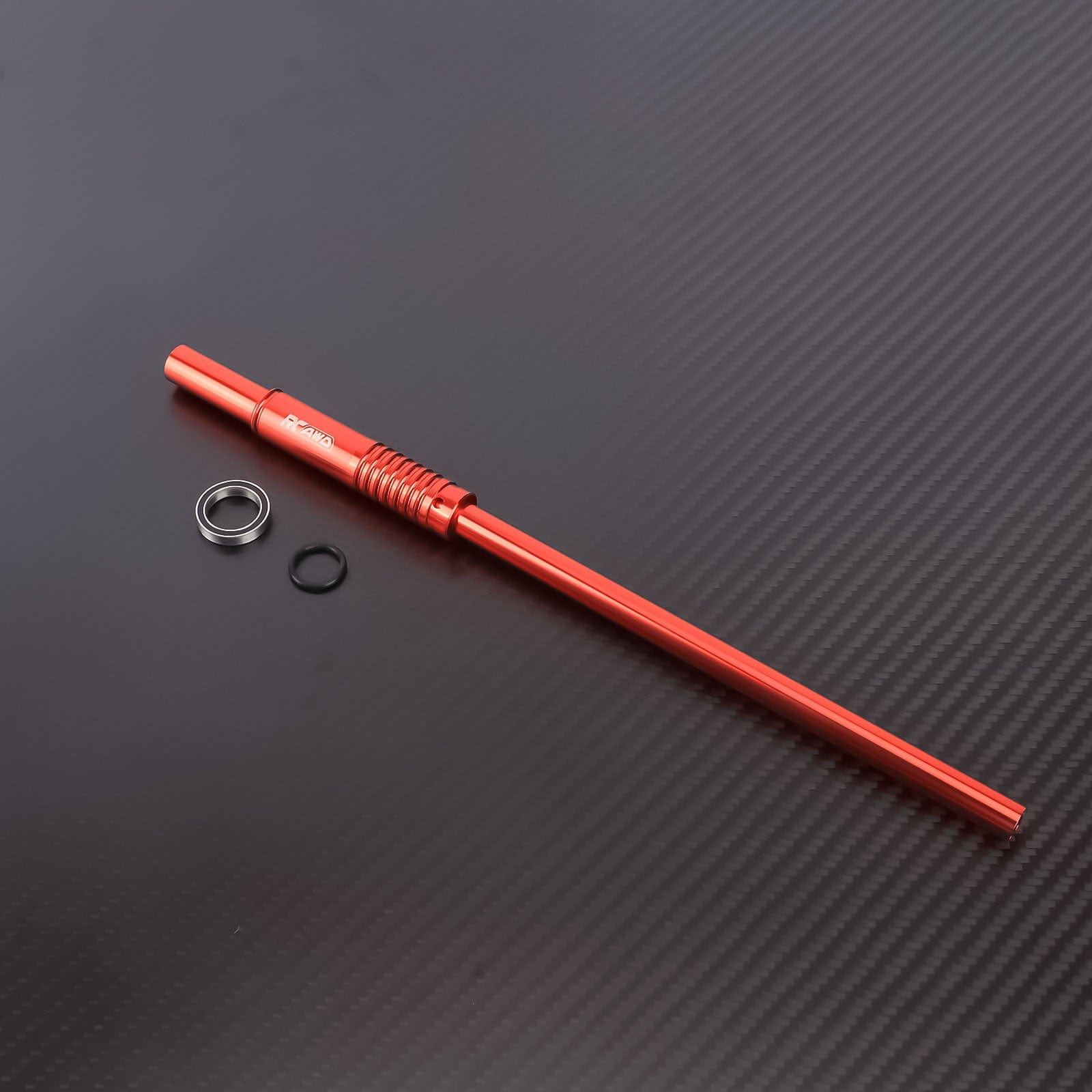 RCAWD ARRMA MOJAVE 4S Red RCAWD ARRMA MOJAVE 4S Center Drive Shaft with Rubber Sealed Bearings
