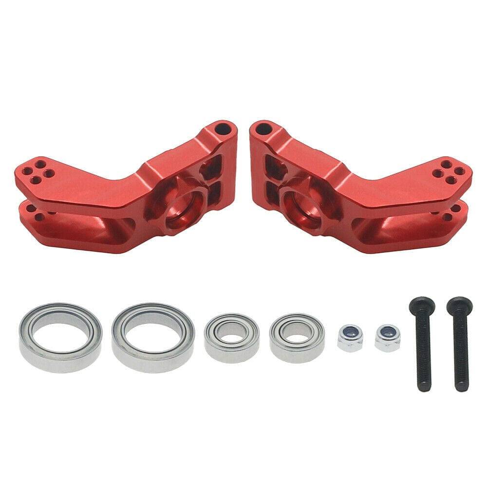 RCAWD Arrma Rear Hubs for 1/10 Granite Senton Typhon BigRock red - RCAWD