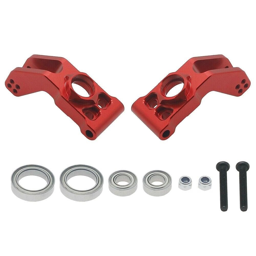 RCAWD Arrma Rear Hubs for 1/10 Granite Senton Typhon BigRock red - RCAWD