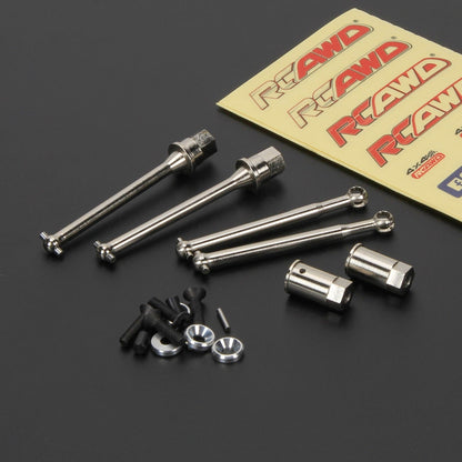 RCAWD Axial 1/18 Yeti Jr 48mm Universal - Joint Axle Set - RCAWD