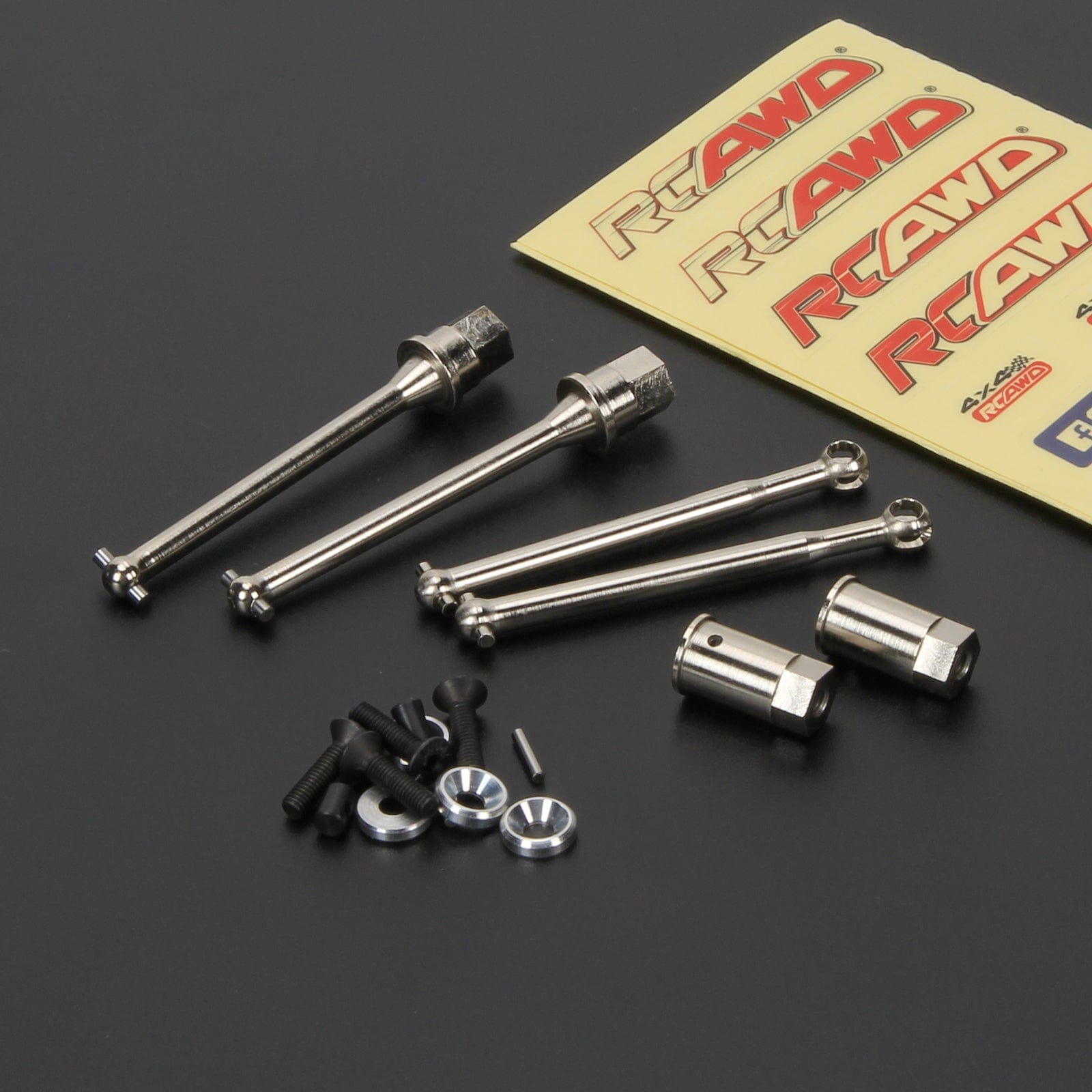 RCAWD Axial 1/18 Yeti Jr 48mm Universal - Joint Axle Set - RCAWD