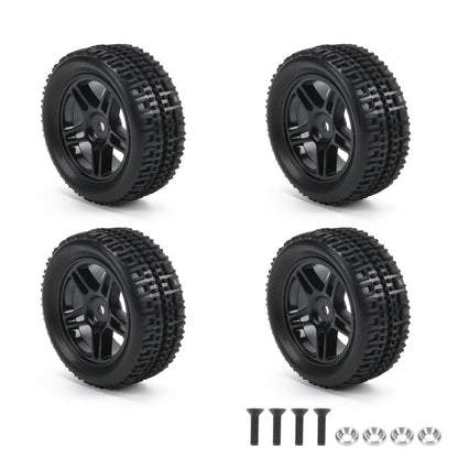 RCAWD Axial 1/18 Yeti Jr 75*31mm Wheel Rim & Rubber Tire - RCAWD