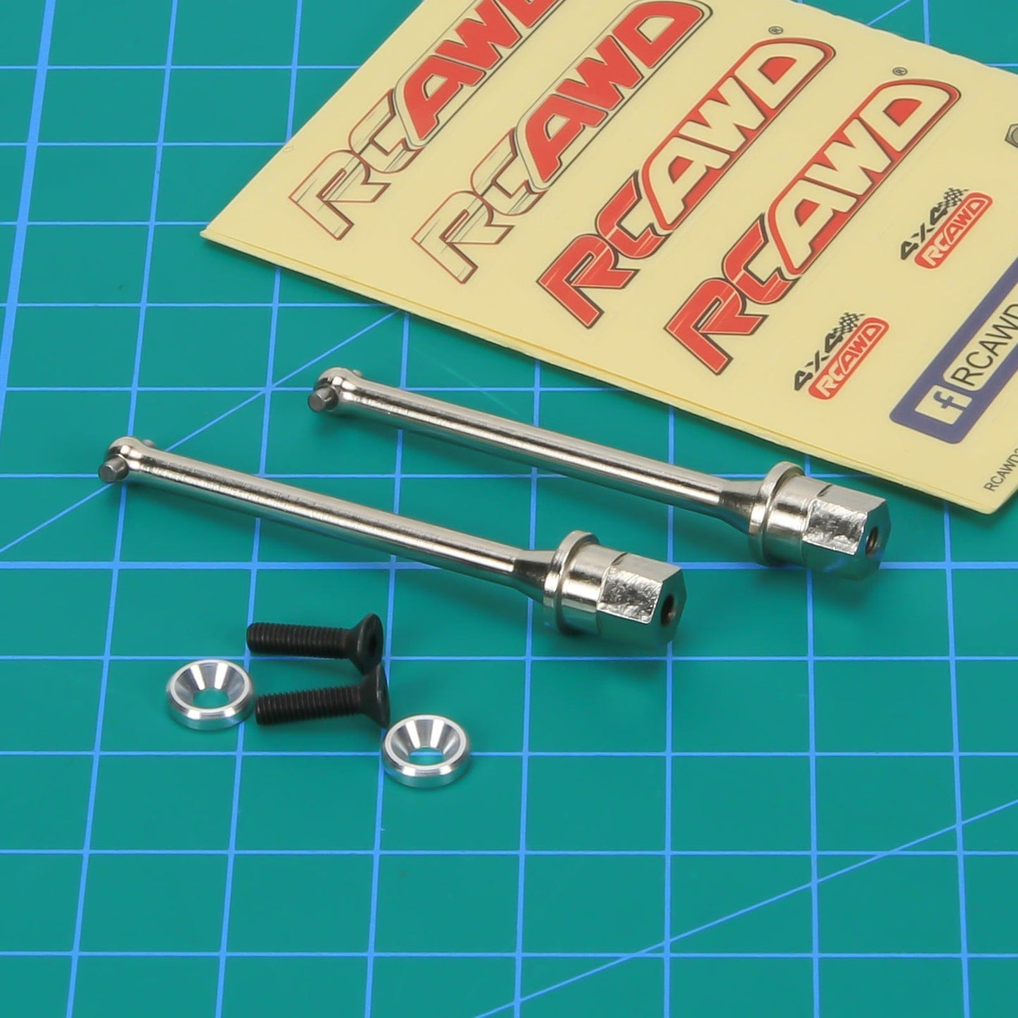 RCAWD Axial 1/18 Yeti Jr Rear Axle Driveshaft - RCAWD