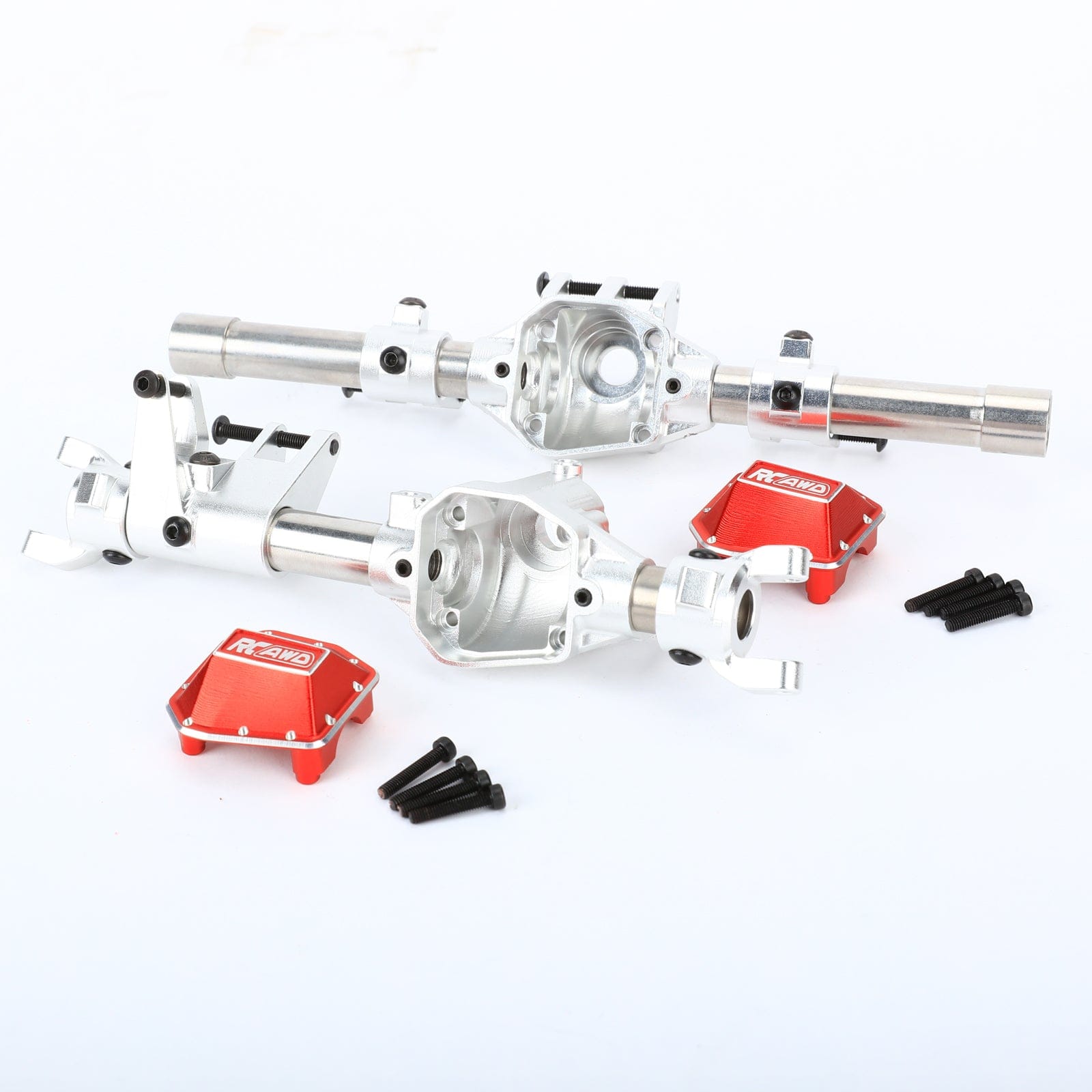 RCAWD Axial SCX10 Pro Aluminum Portal Axle Housing Set - RCAWD