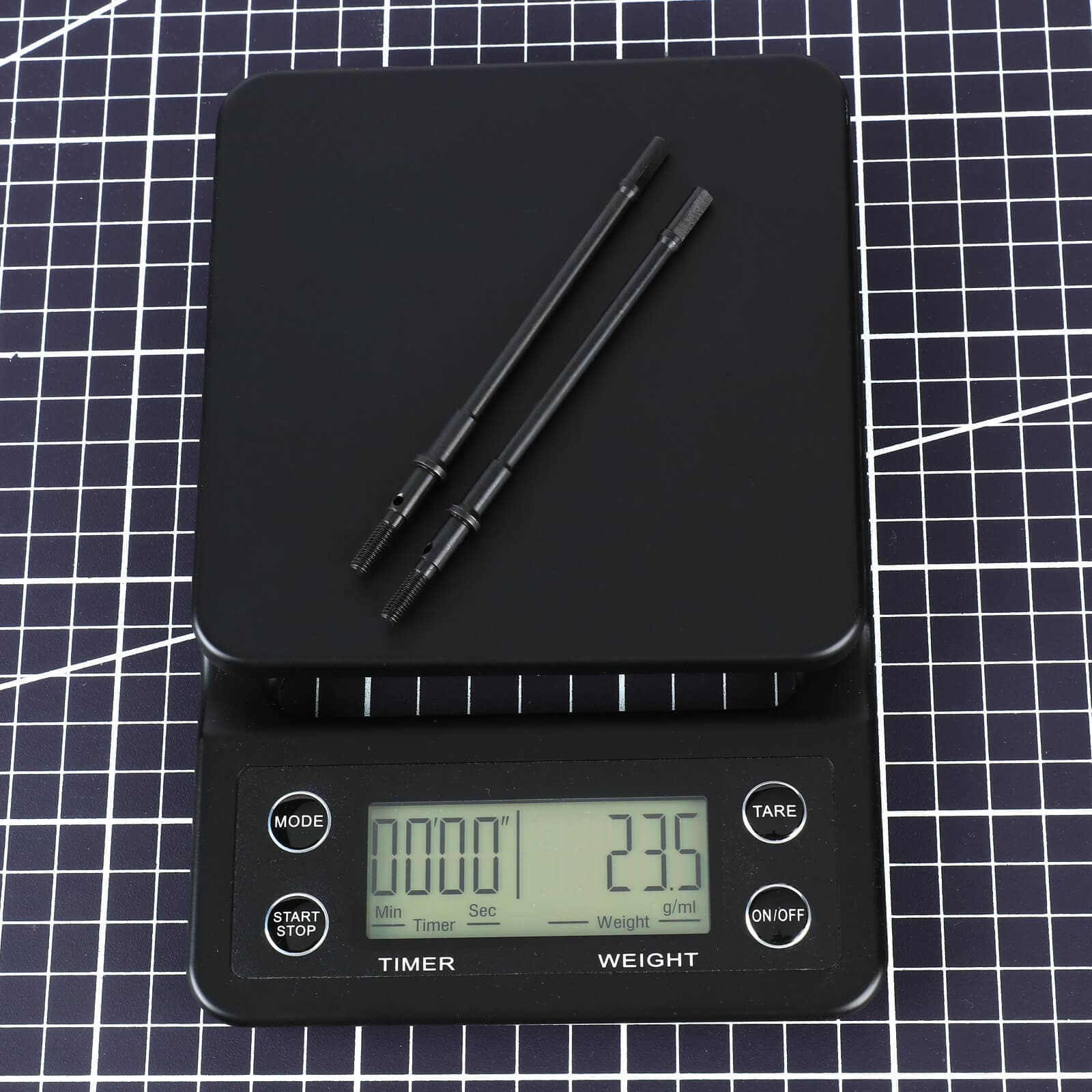 RCAWD AXIAL SCX10 PRO RCAWD SCX10 PRO 107MM Steel Rear Drive Shaft Straight Axle Set