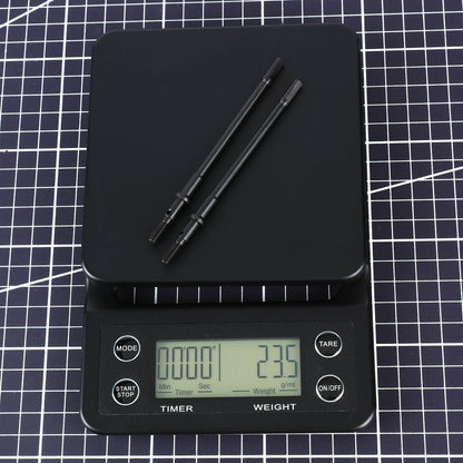 RCAWD AXIAL SCX10 PRO RCAWD SCX10 PRO 107MM Steel Rear Drive Shaft Straight Axle Set