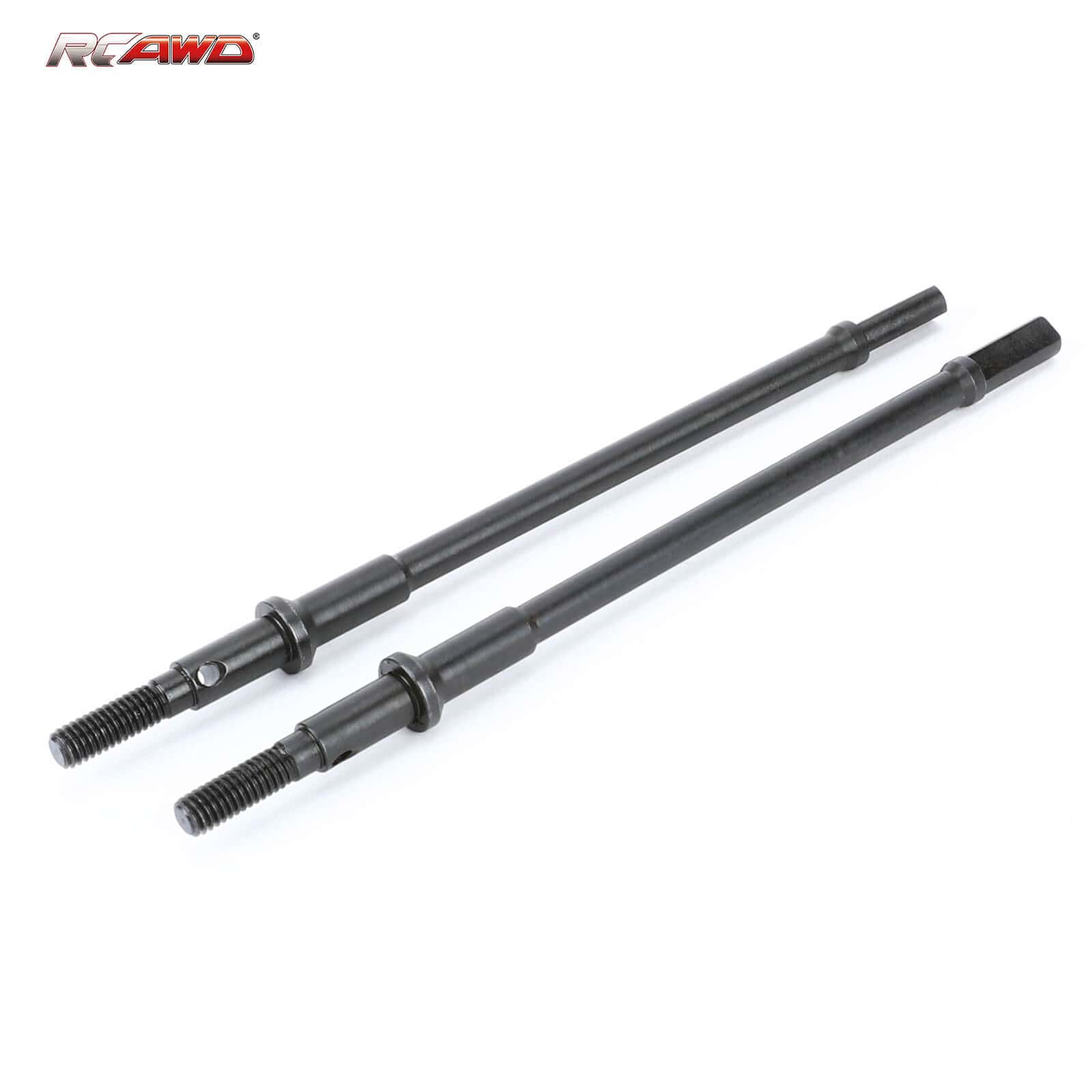 RCAWD AXIAL SCX10 PRO RCAWD SCX10 PRO 107MM Steel Rear Drive Shaft Straight Axle Set
