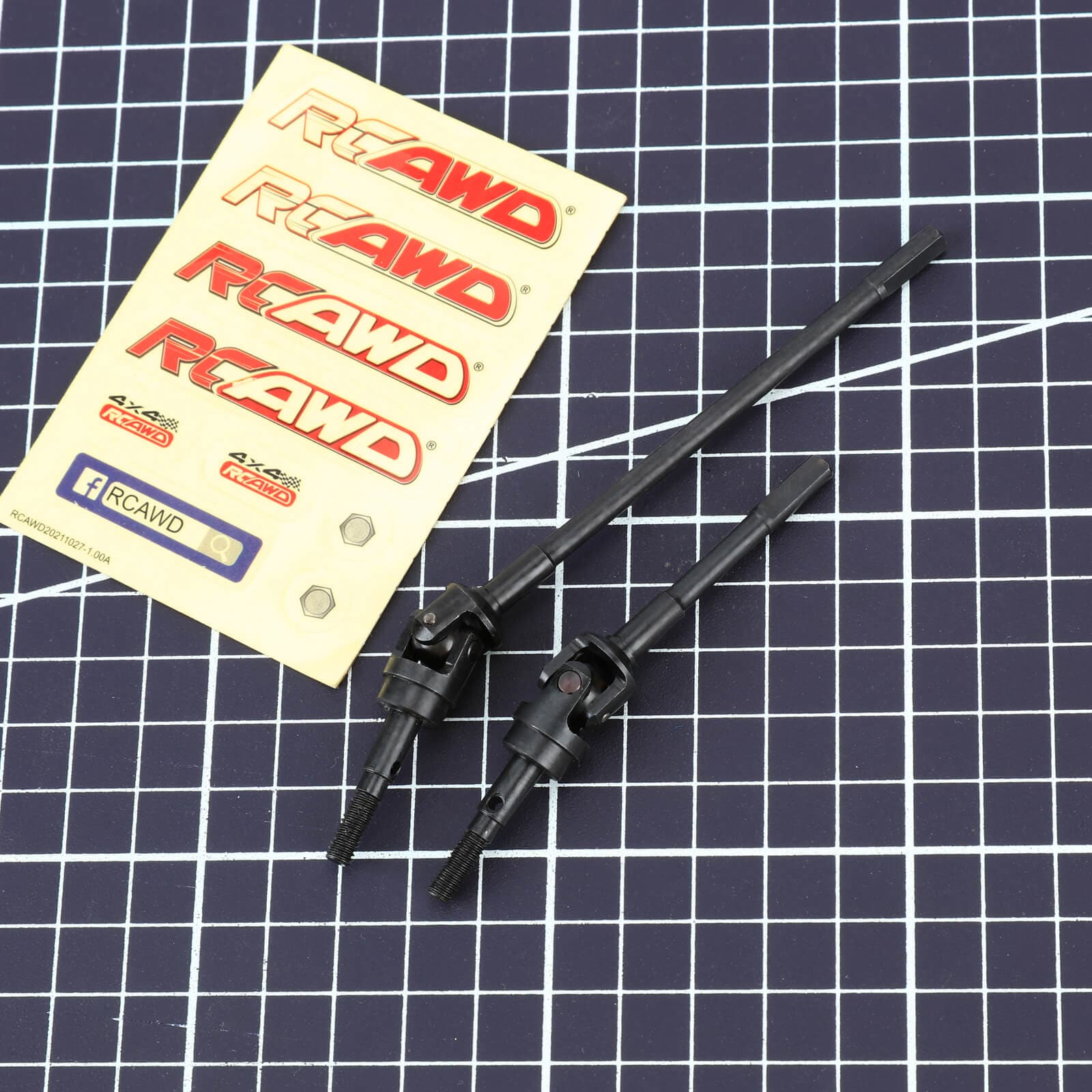 RCAWD AXIAL SCX10 PRO RCAWD SCX10 PRO 130MM 85MM Steel Front Drive Shaft Universal Axle Set