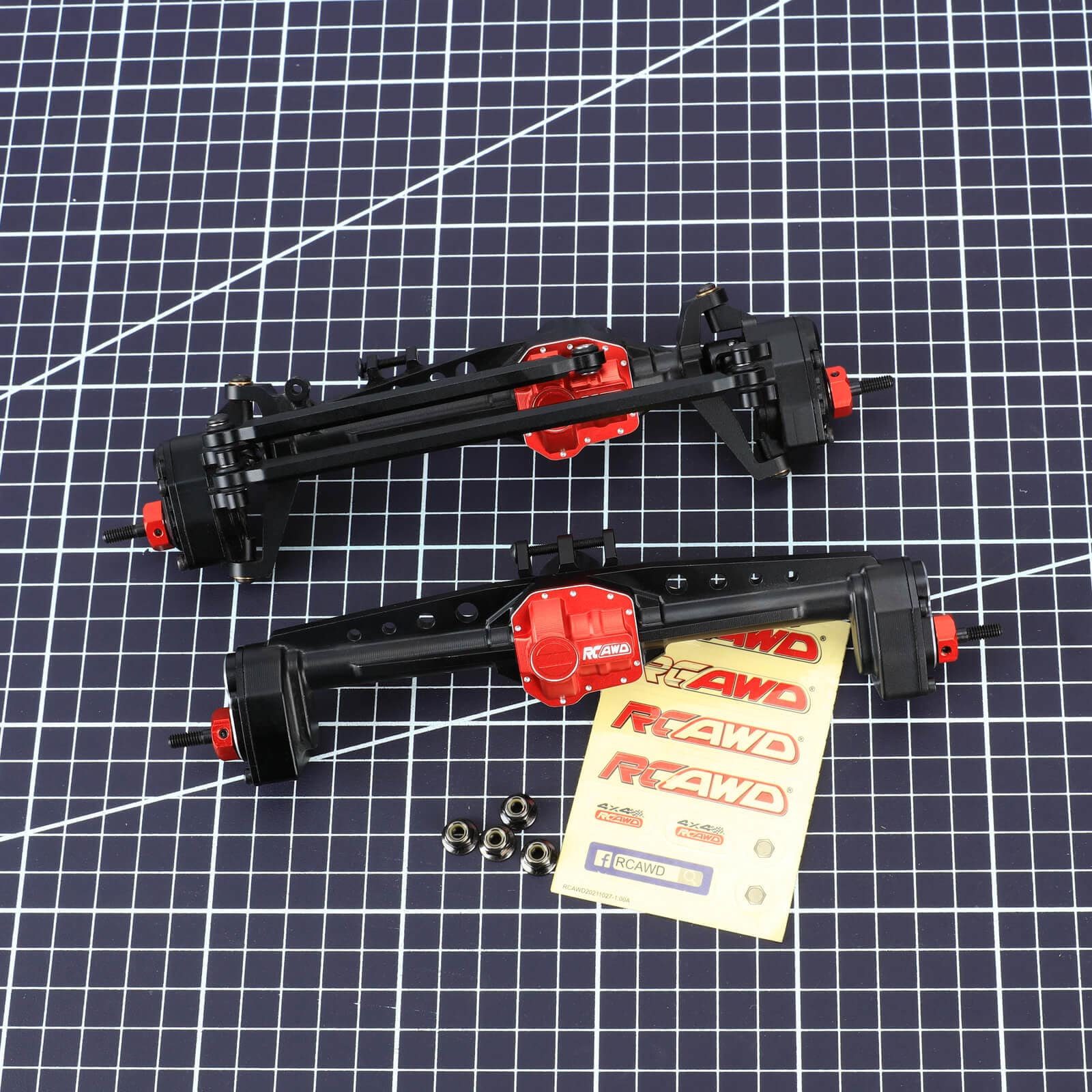 RCAWD AXIAL SCX10 Ⅲ Front Rear Portal Axle Assembly