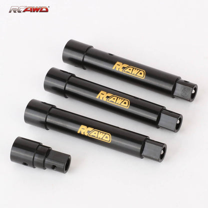 RCAWD AXIAL SCX10 RCAWD SCX10 Brass Front Rear Axle Tube Set For Axial 1/10 SCX10 PRO Upgrade Parts