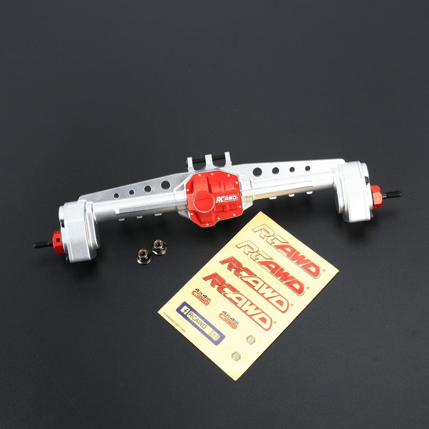 RCAWD AXIAL SCX10 Rear Portal Axle / Silver RCAWD AXIAL SCX10 Ⅲ Front Rear Portal Axle Assembly