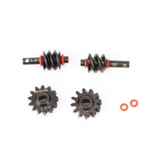 RCAWD AXIAL SCX24 12T&13T Front Rear Worm Gears RCWAD SCX24 12T&13T Front Rear Worm Gears For Axial 1/24 SCX24 Upgrade Parts